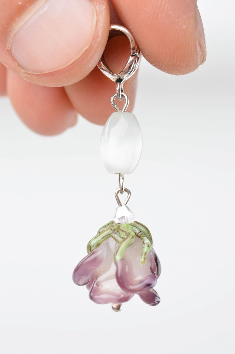 Glass pendant handmade pendant lampwork jewelry fashion jewelry for women photo 4