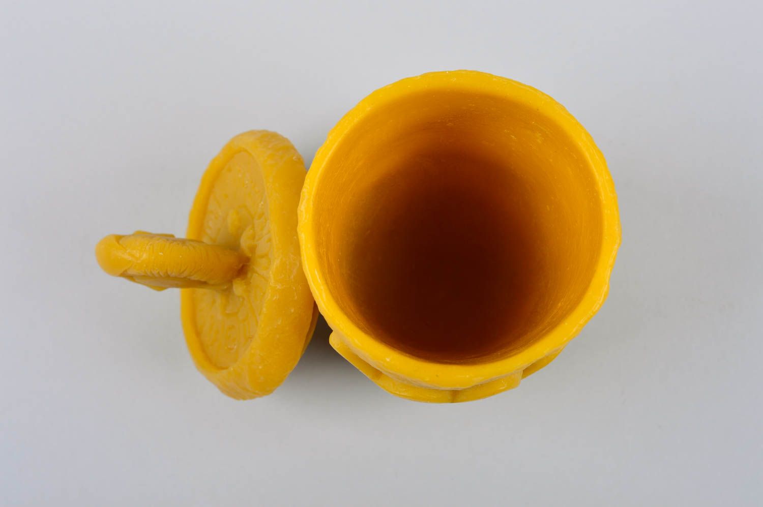 Handmade eco-friendly festive tableware designer unique beeswax cup present photo 5