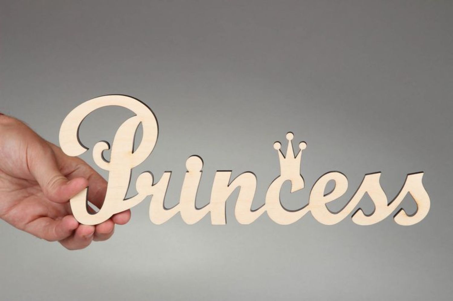Chipbord com inscrição Princess foto 4