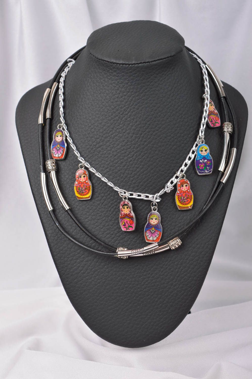 Handmade designer accessory necklace in ethnic style beautiful necklace photo 1