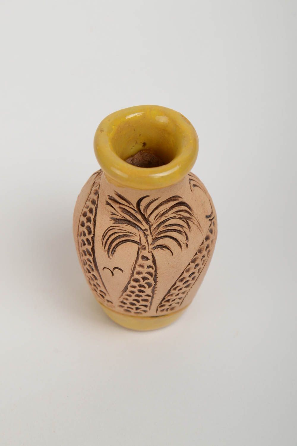 2 inches miniature ceramic pitcher for shelf décor 0,02 lb photo 5