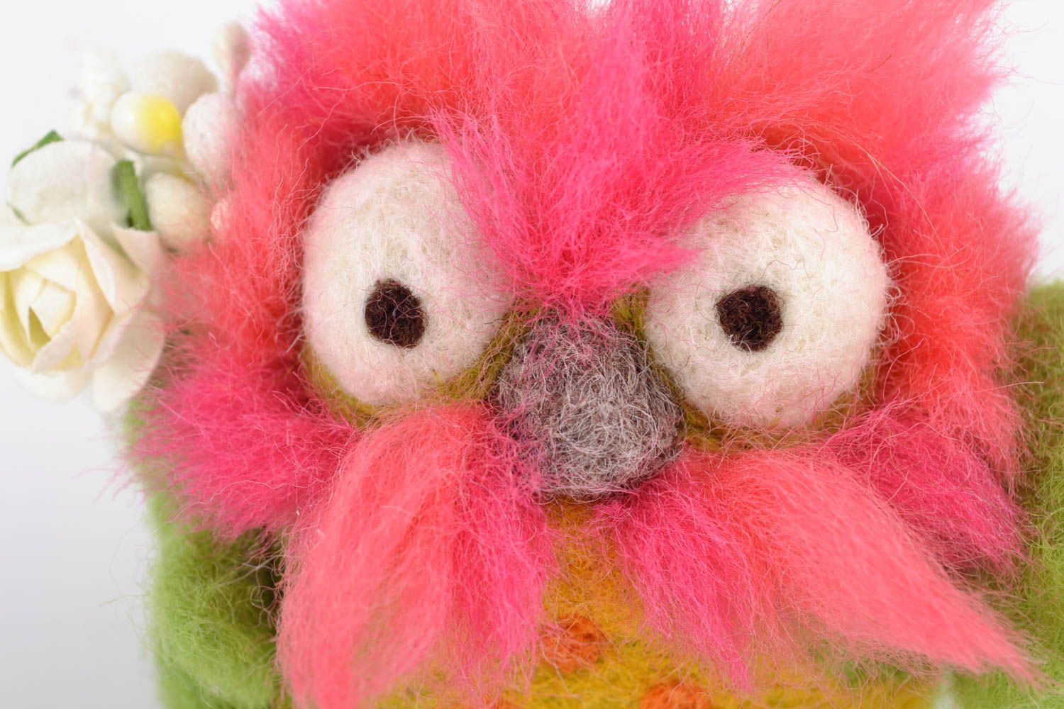 Felted wool toy for home photo 3