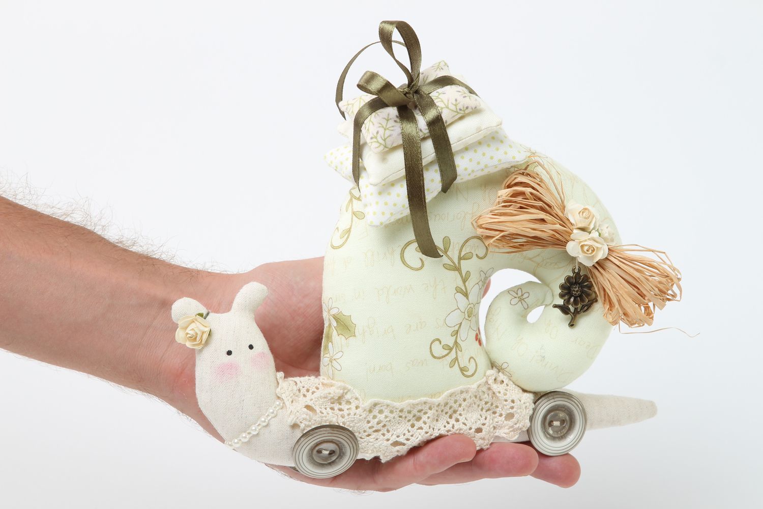 Handmade soft fabric toy stuffed toy home decoration decorative use only photo 5