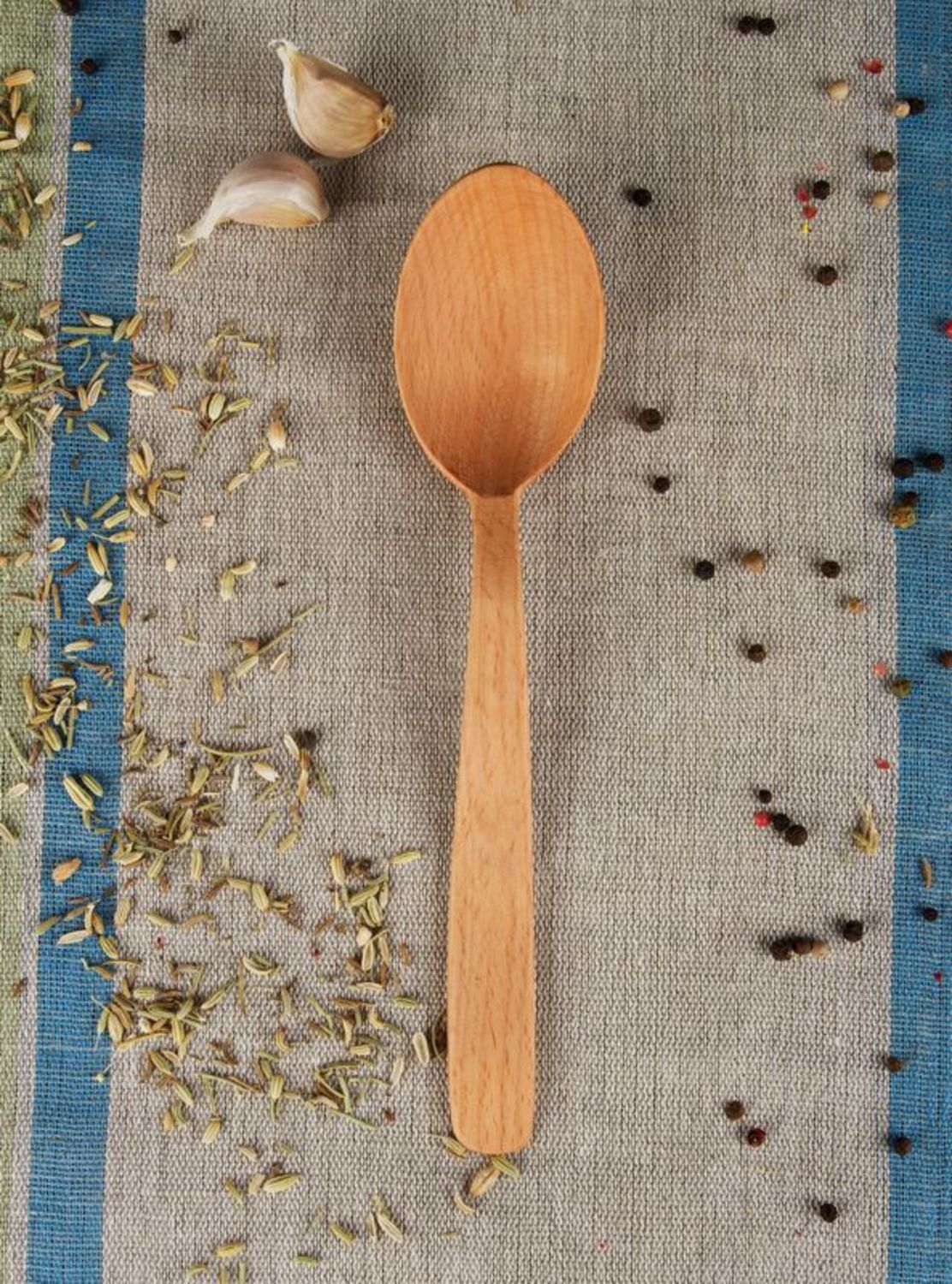 Cucchiaio di legno fatto a mano stoviglie di legno attrezzi da cucina
 foto 2