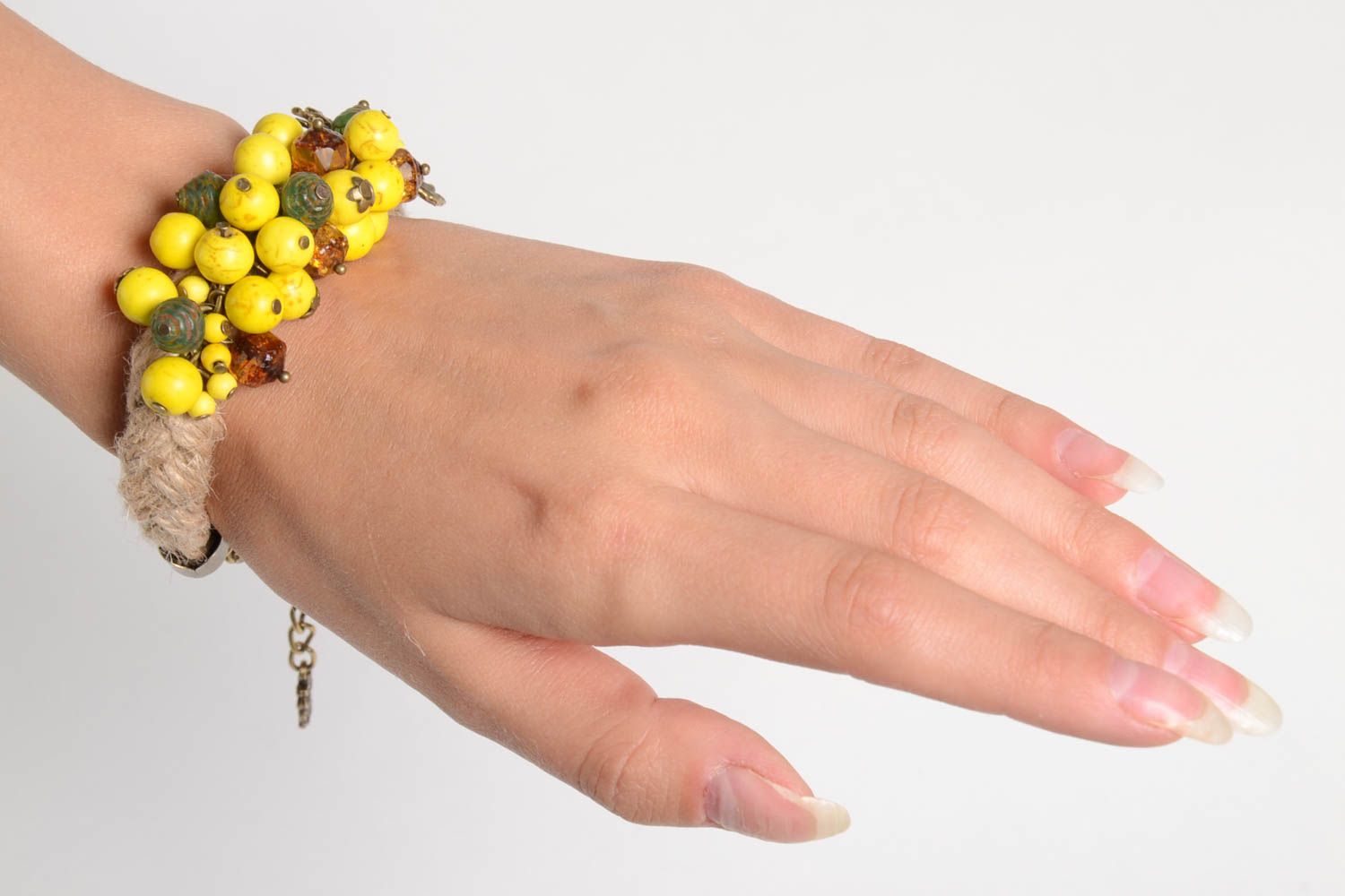 Unusual handmade bracelet designs beaded bracelet accessories for girls photo 3