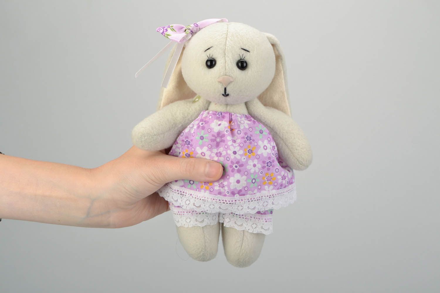 Soft toy Rabbit Forget-Me-Not photo 2