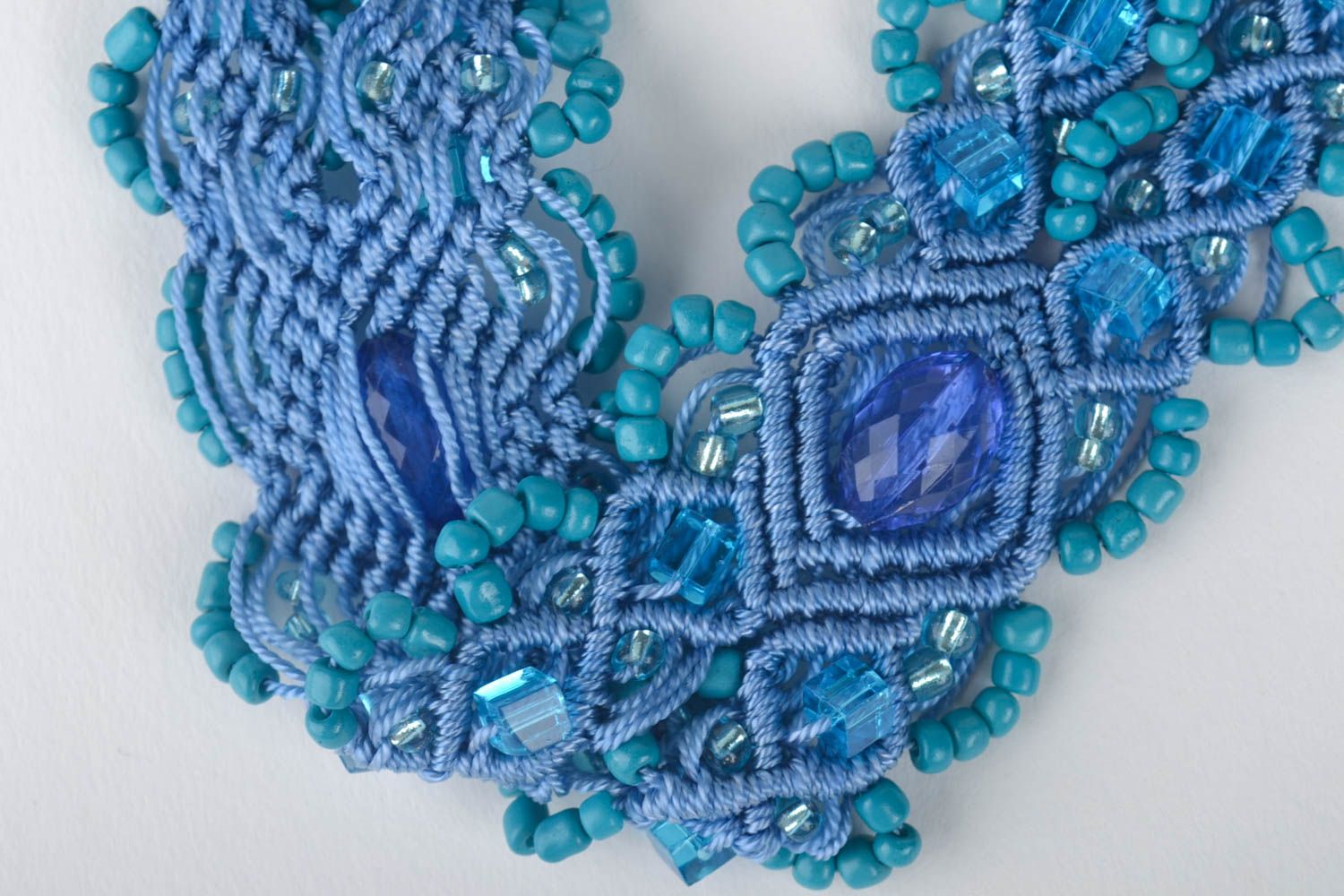 Beautiful handmade woven thread belt womens belt design beadwork ideas photo 4