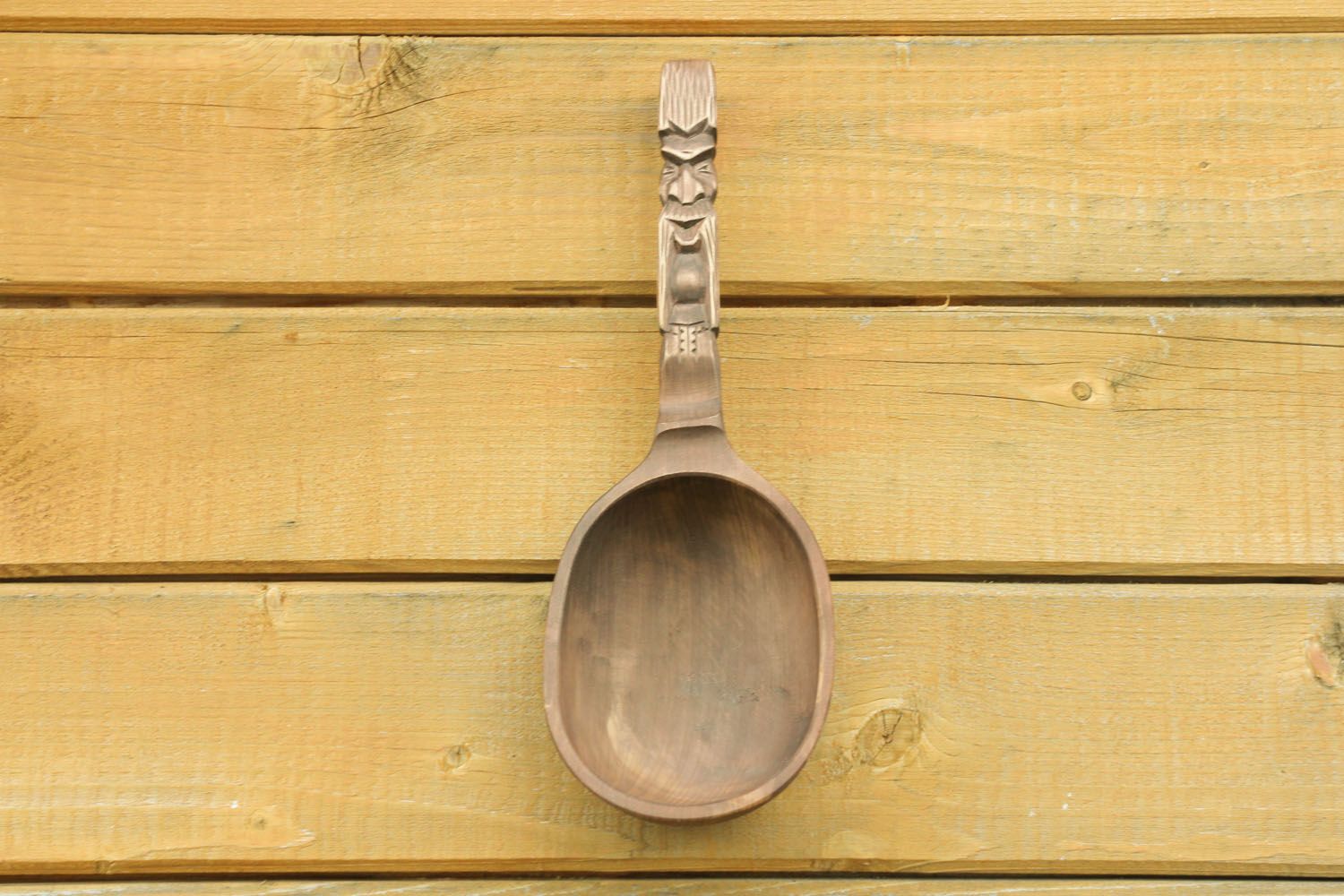 Wooden spoon for sauna photo 5