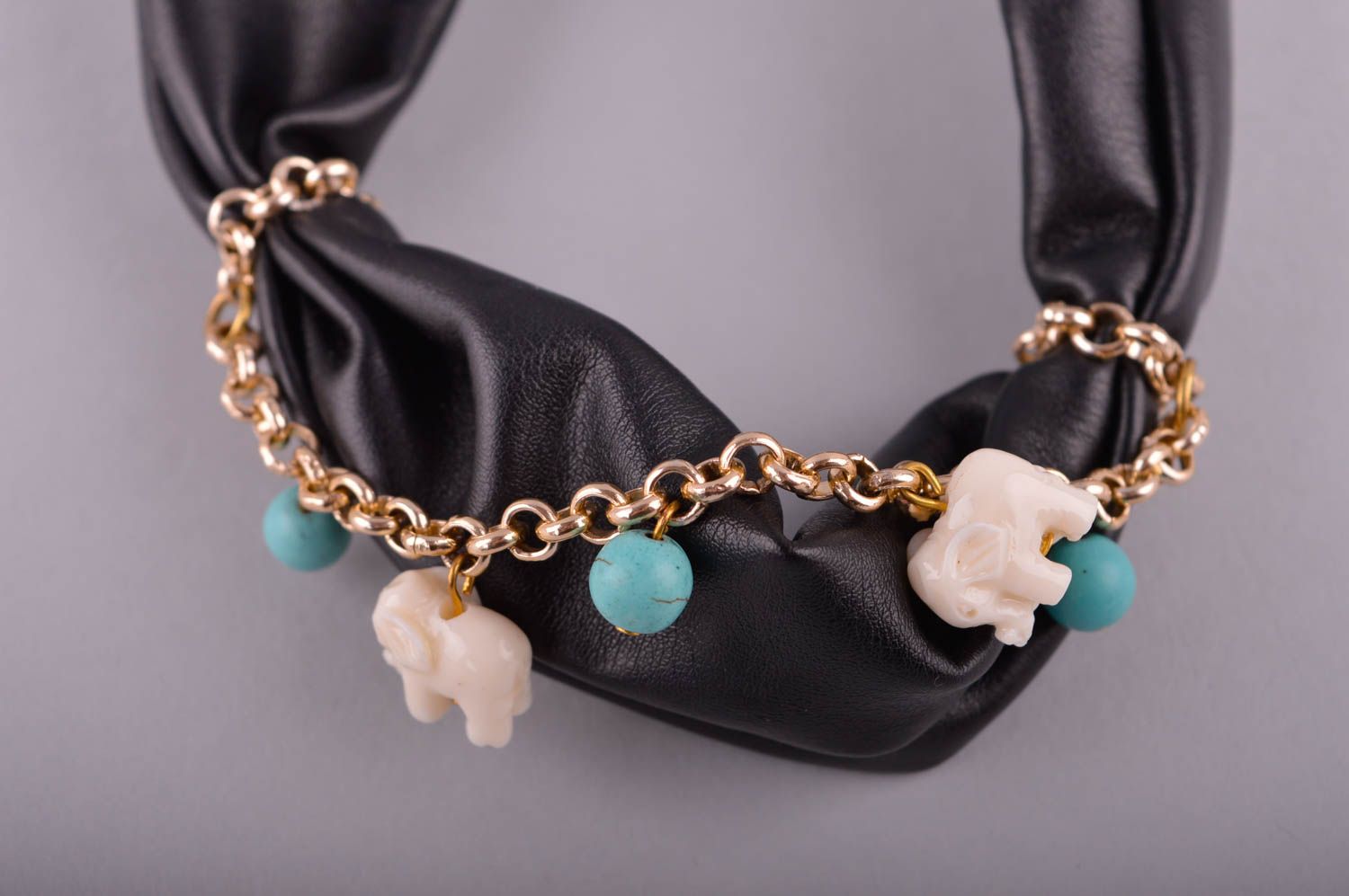 Frauen Accessoire handmade Modeschmuck Collier schöne Halskette für Frauen foto 3