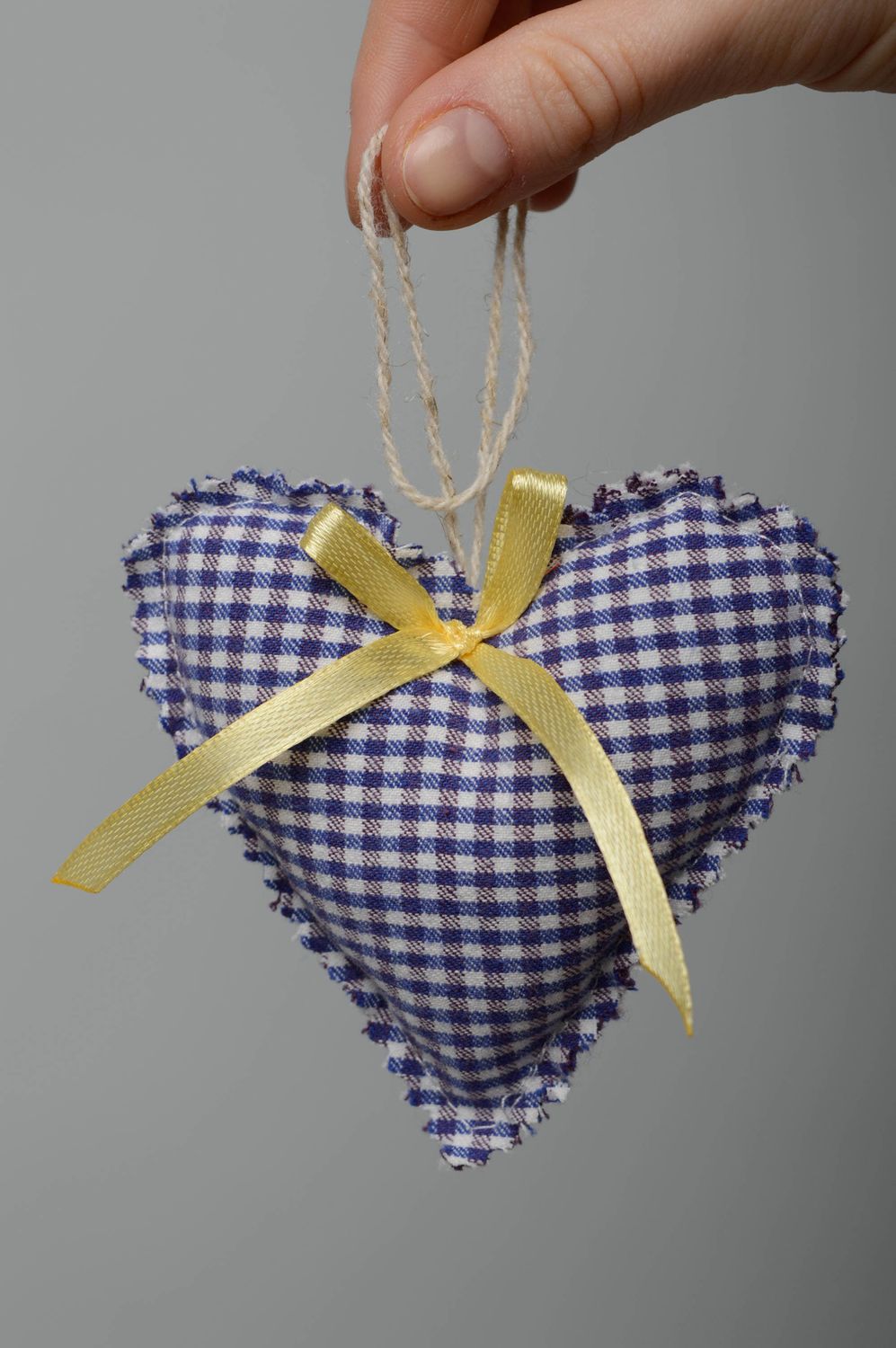 Suspension décorative Coeur faite main photo 3