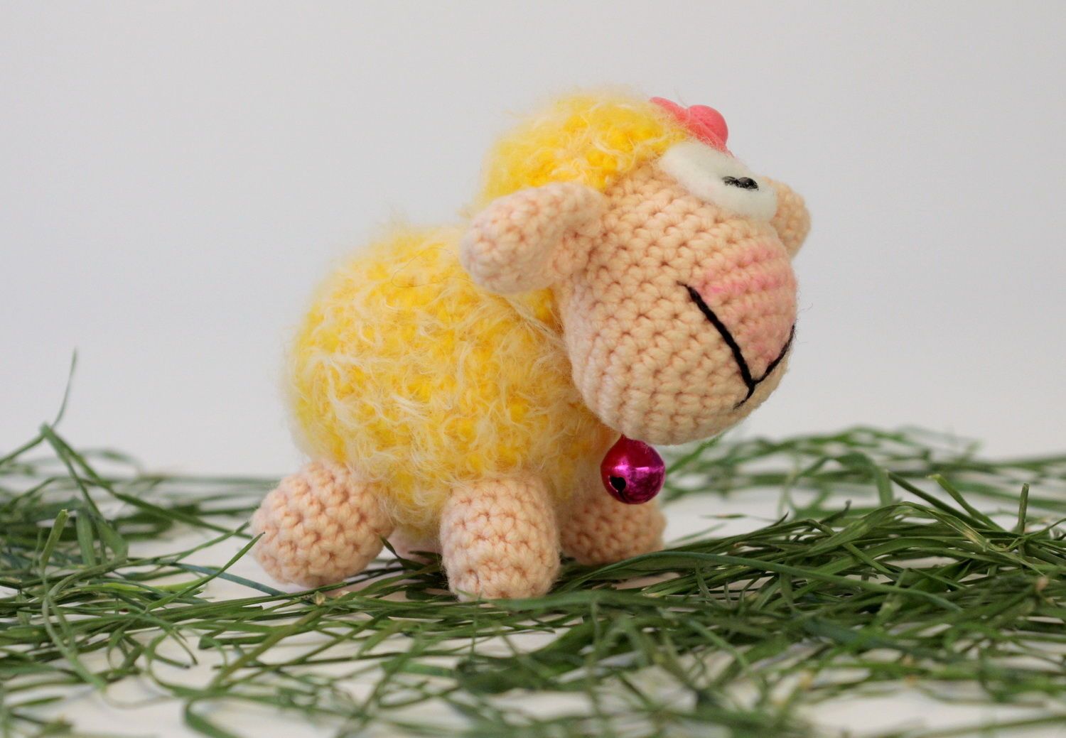 Knitted toy Sheep photo 5