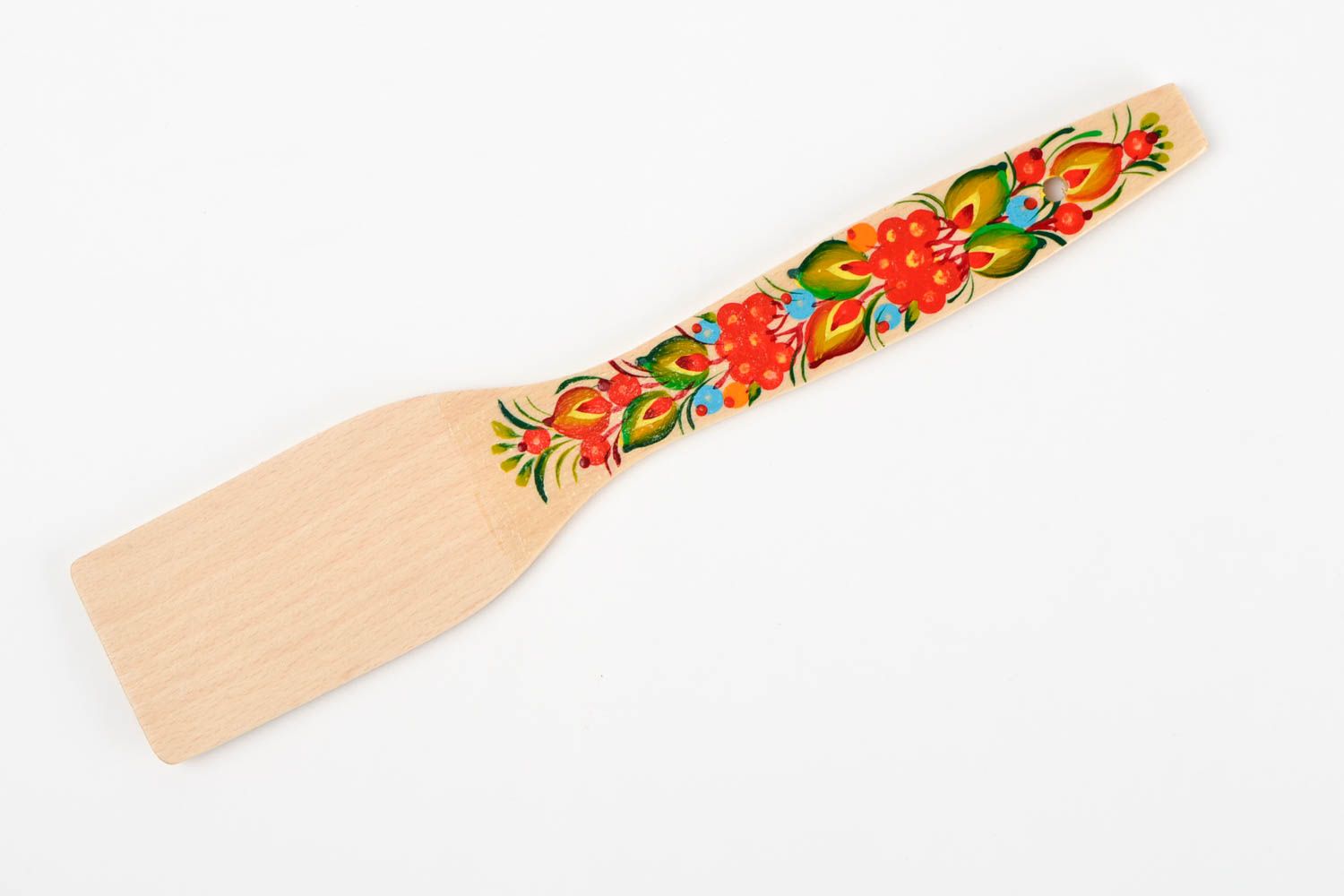 Handmade wooden spatula cooking tools kitchen utensils wood craft ideas photo 3