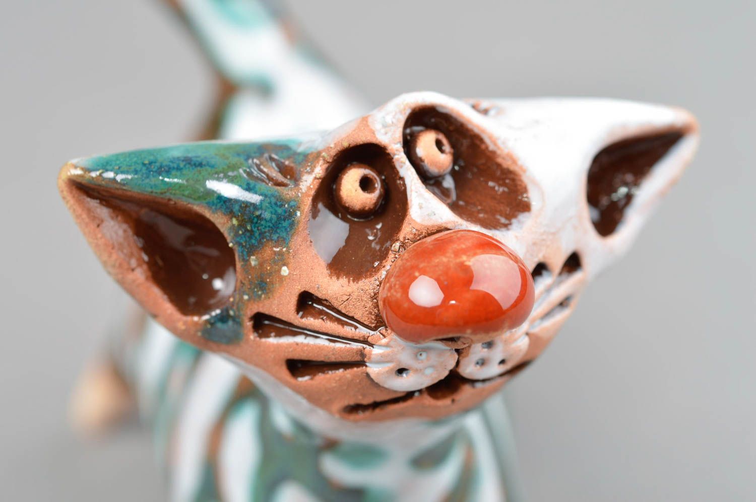 Figura decorativa de animal hecha a mano regalo original decoración de casa foto 5