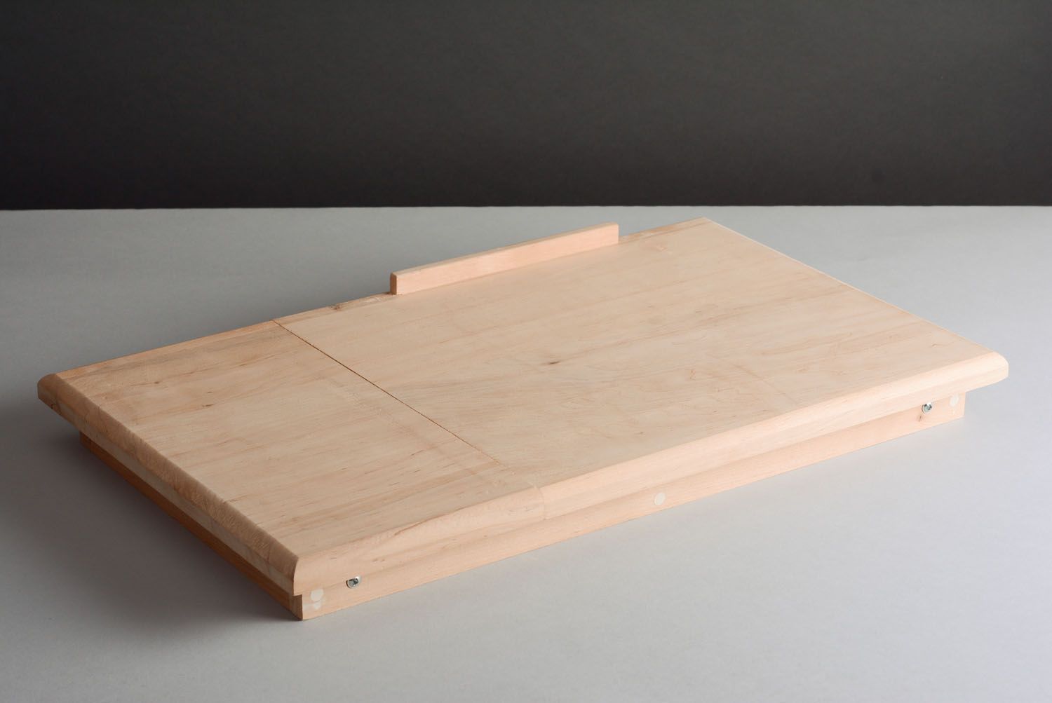 Base de madera para mesa de portátil foto 5