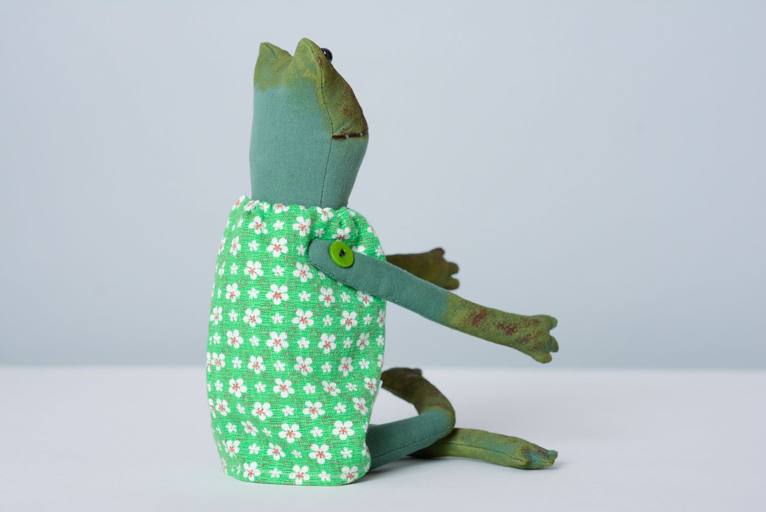Soft toy Frog photo 5