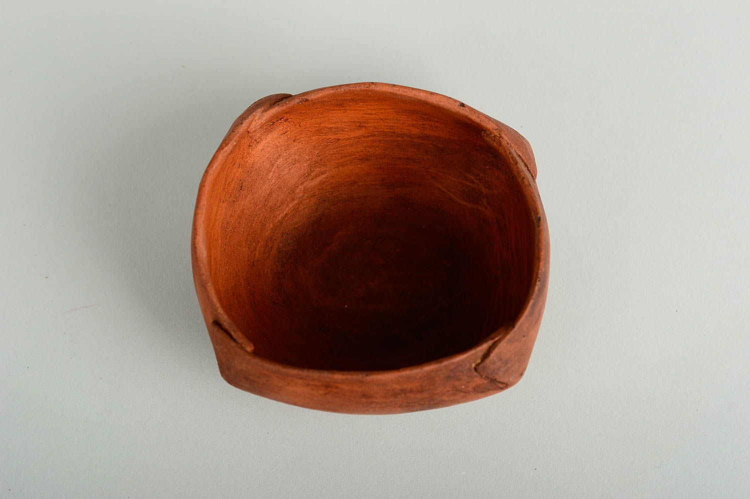 Beautiful handmade ceramic bowl soup plate home ceramics table setting photo 4