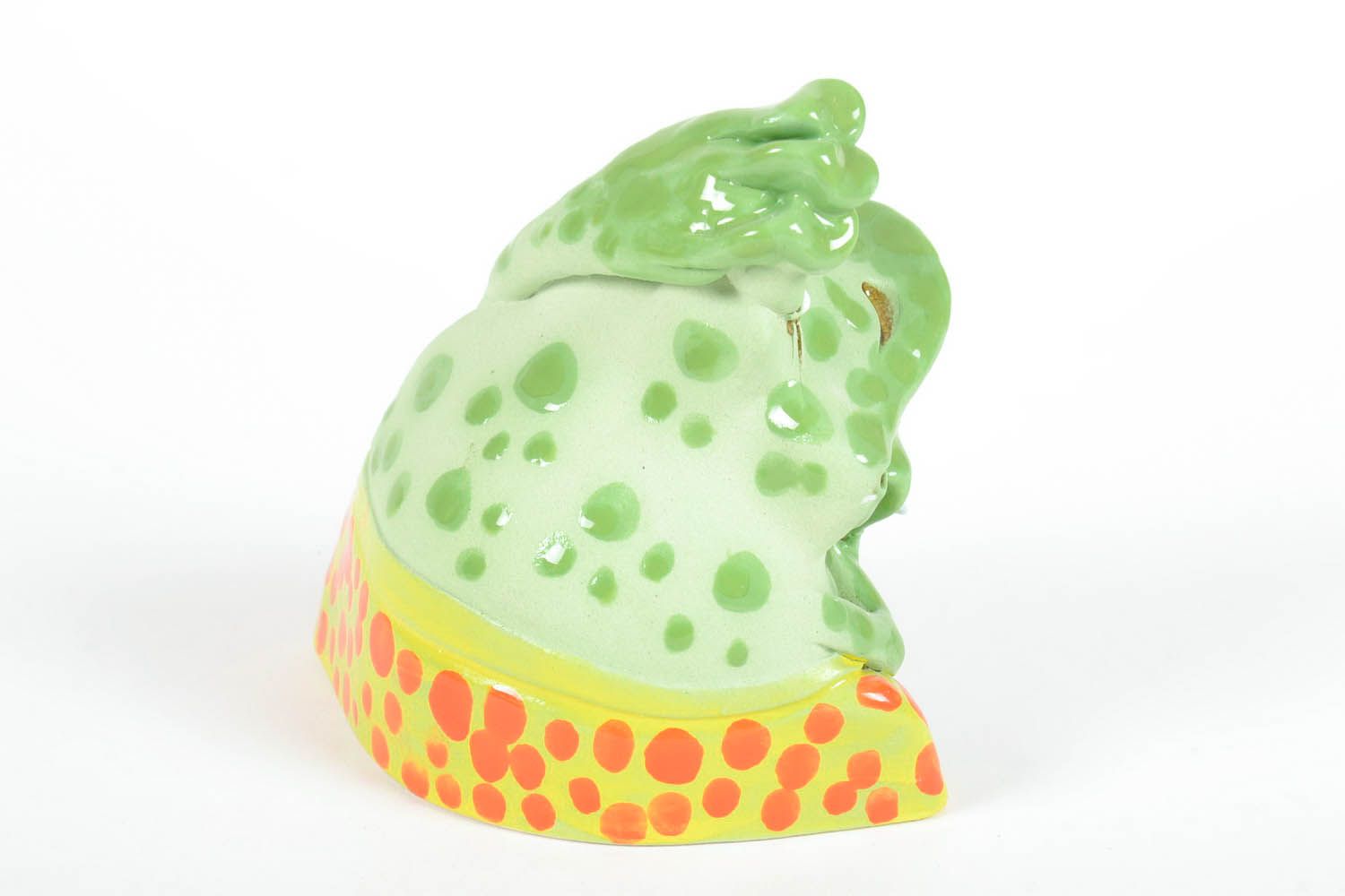 Keramik Spardose „Frosch“ foto 3