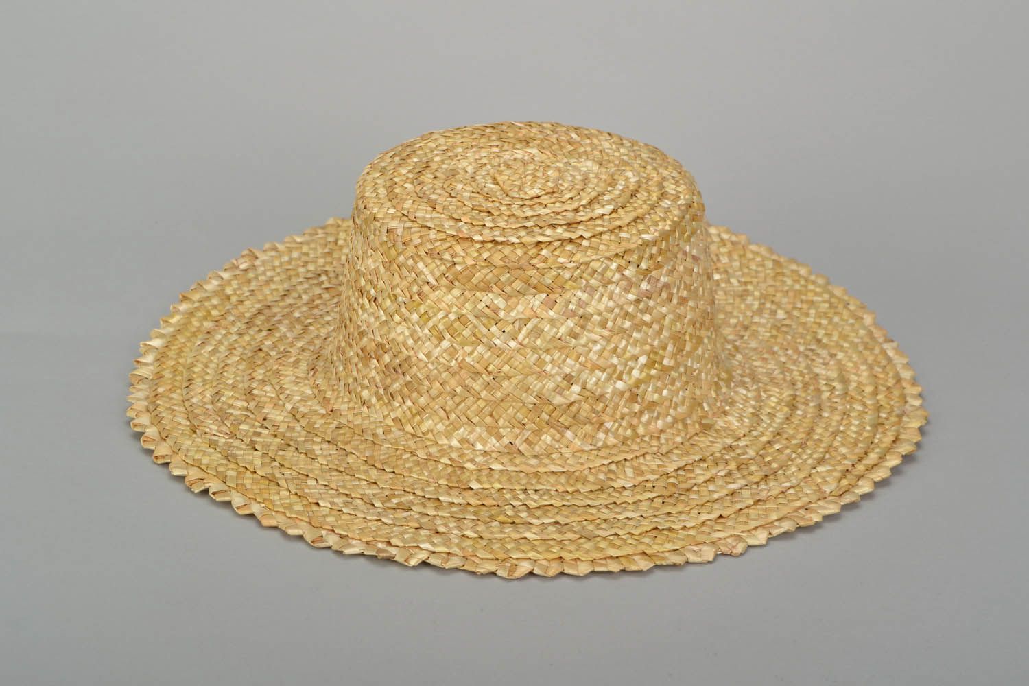 Соломенная мужская шляпа фото 3