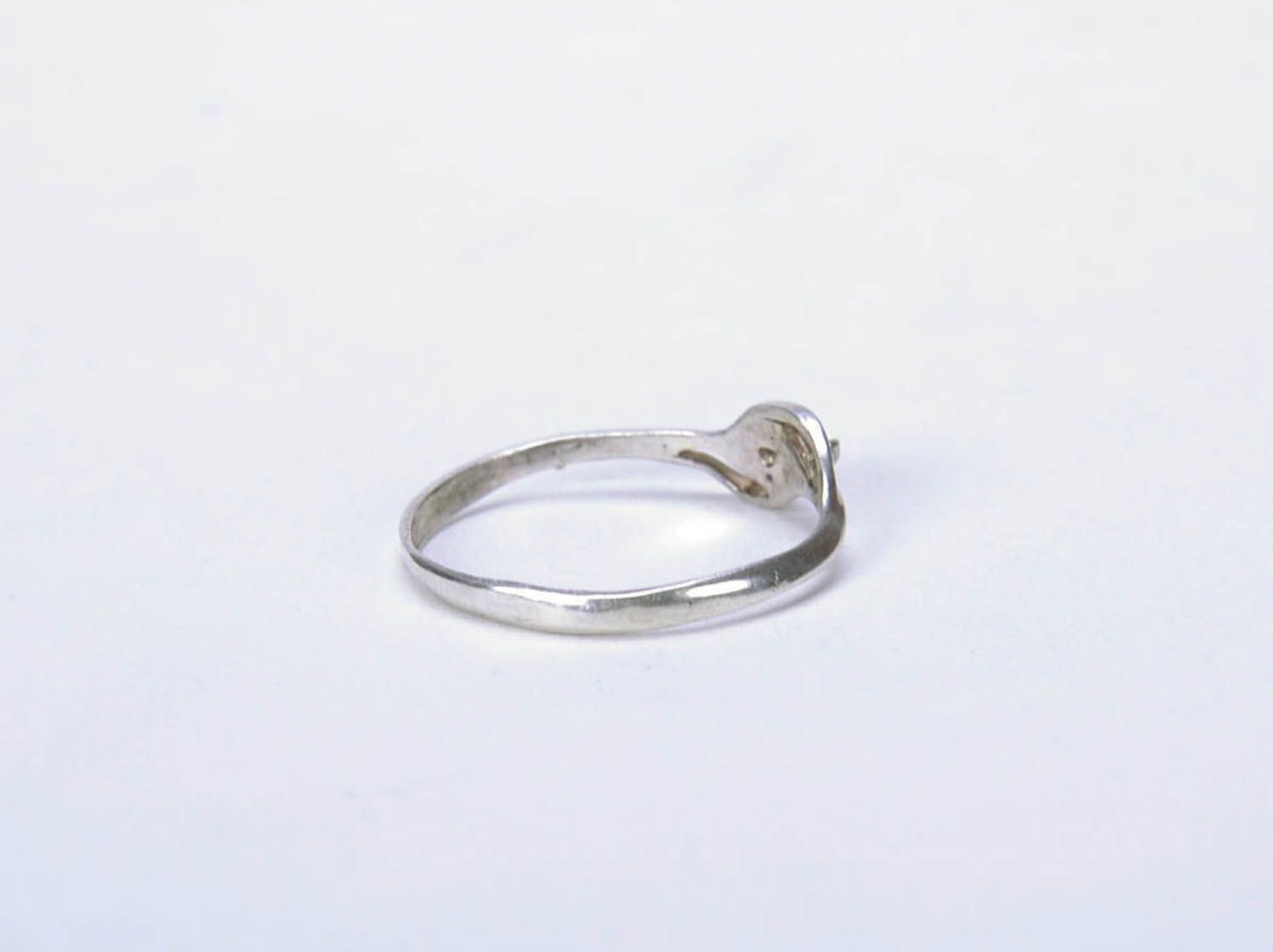 Серебряное кольцо ручной работы фото 2