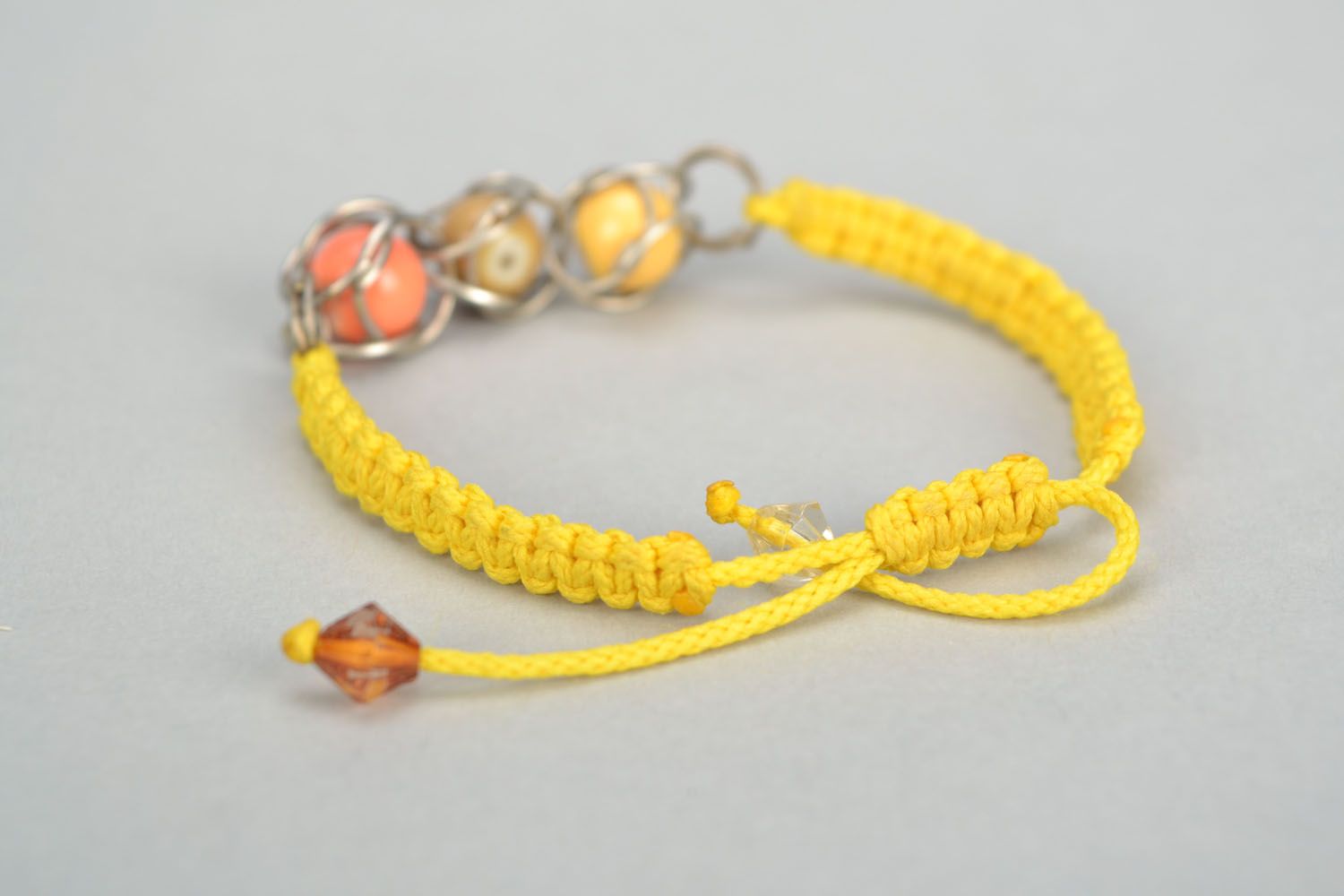 Yellow women's bracelet photo 3