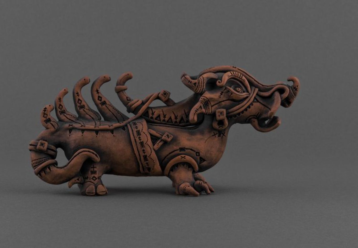 Ceramic statuette Dragon photo 3