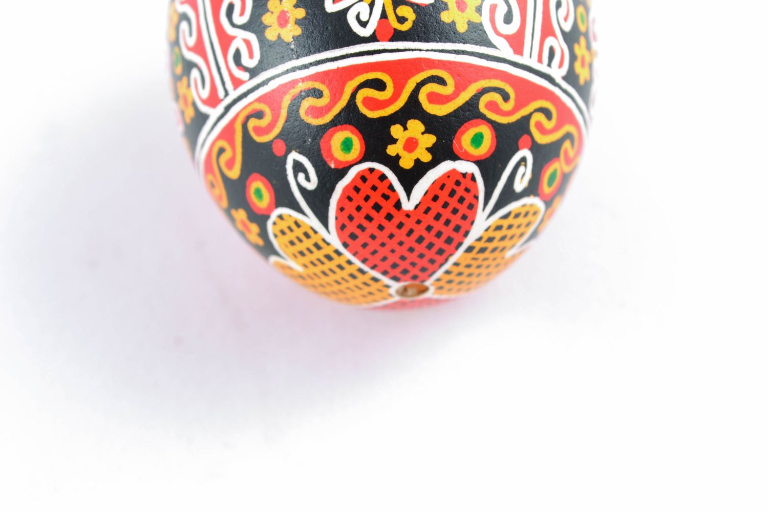 Easter egg with floral pattern photo 4