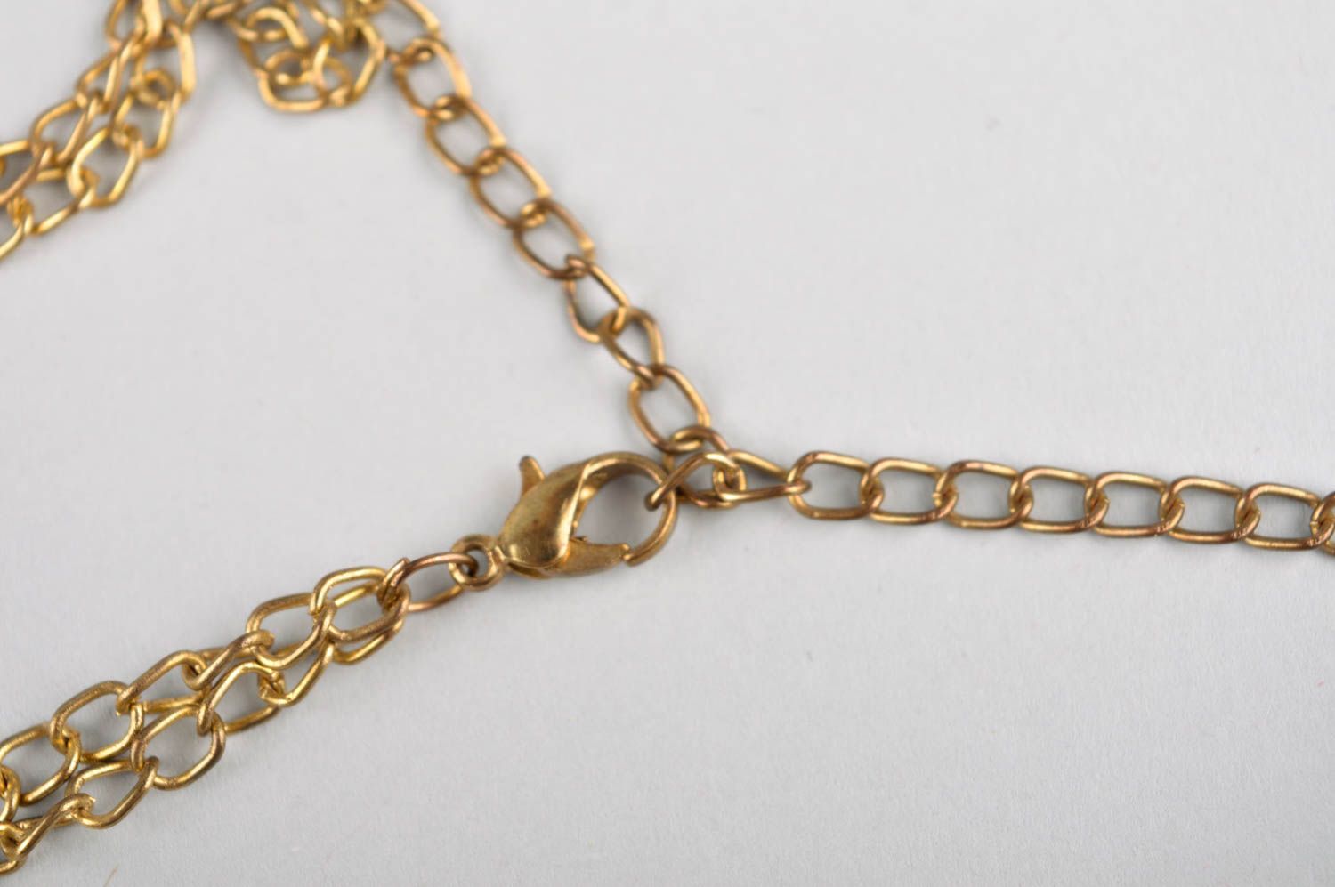 Beautiful handmade necklace designer braided accessories stylish unusual jewelry photo 4