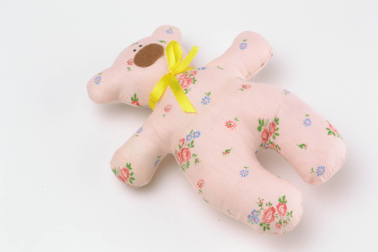 Brinquedo macio Urso-de-rosa foto 5