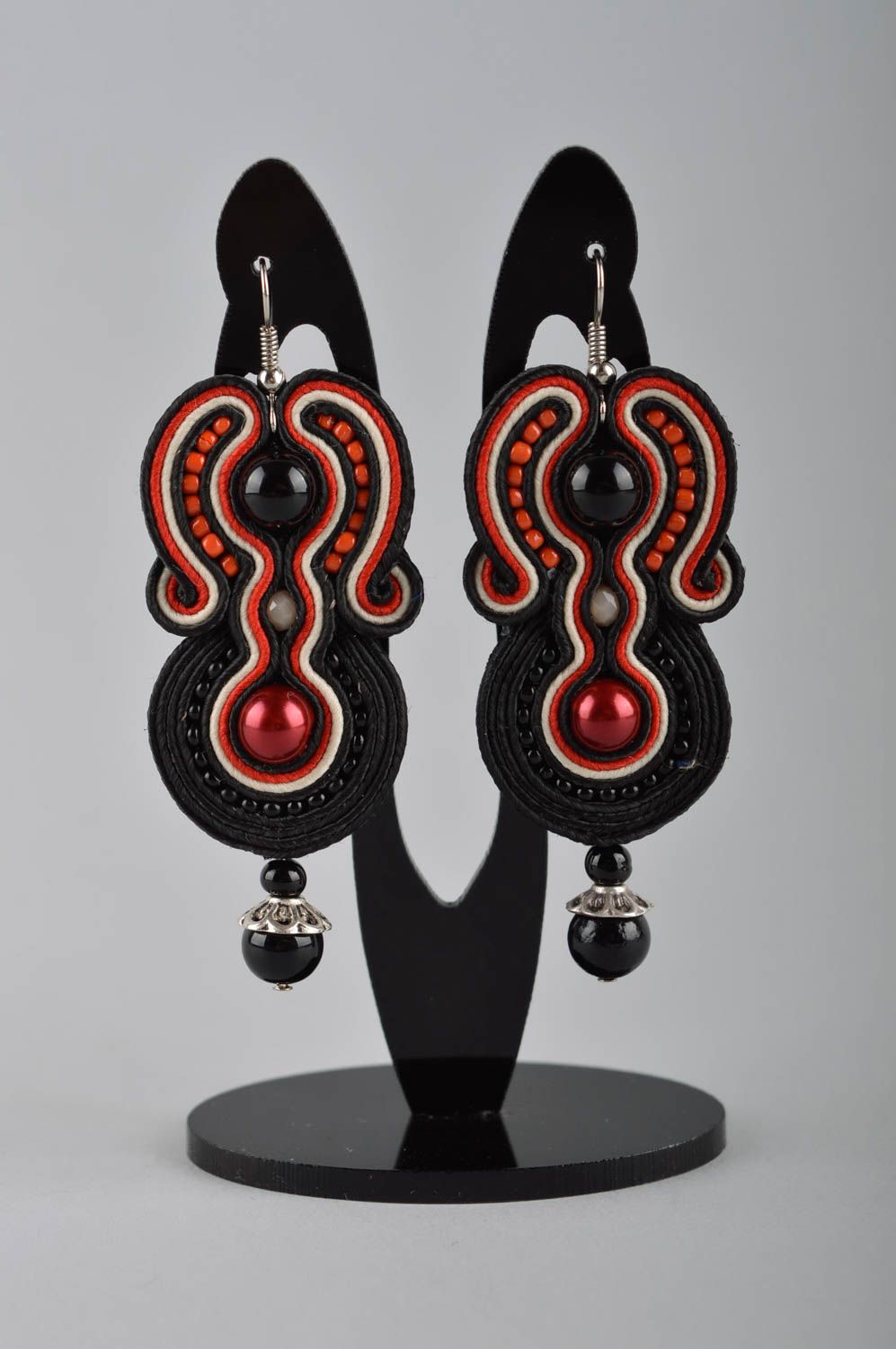 Handmade earrings designer earrings fashion accessories unique jewelry photo 2