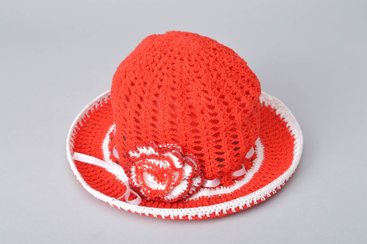Beautiful handmade crochet hat baby hat cute hats fashion kids gifts for her photo 2