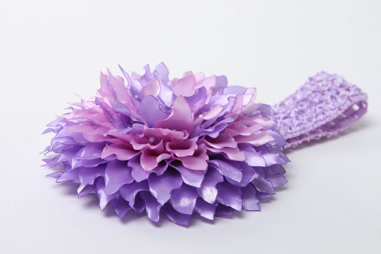 Handgemachter Schmuck Blumen Haarschmuck Accessoires für Haare Blumen Haarband foto 3