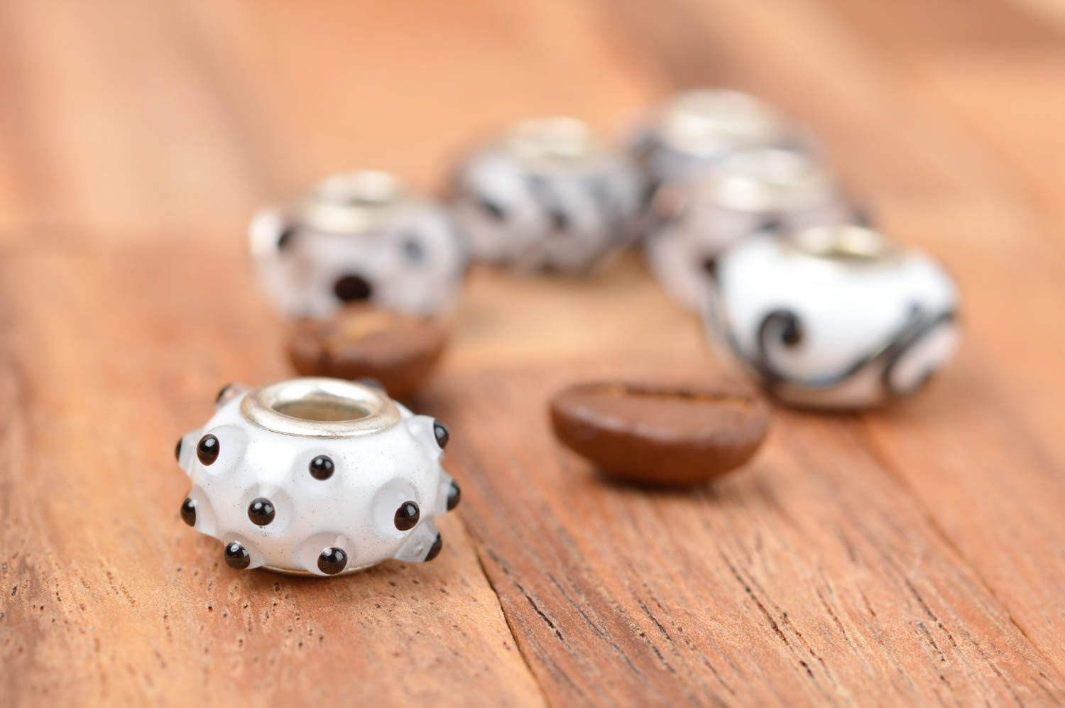Lampwork beads fittings unusual beads designer accessory fittings for jewelry photo 1
