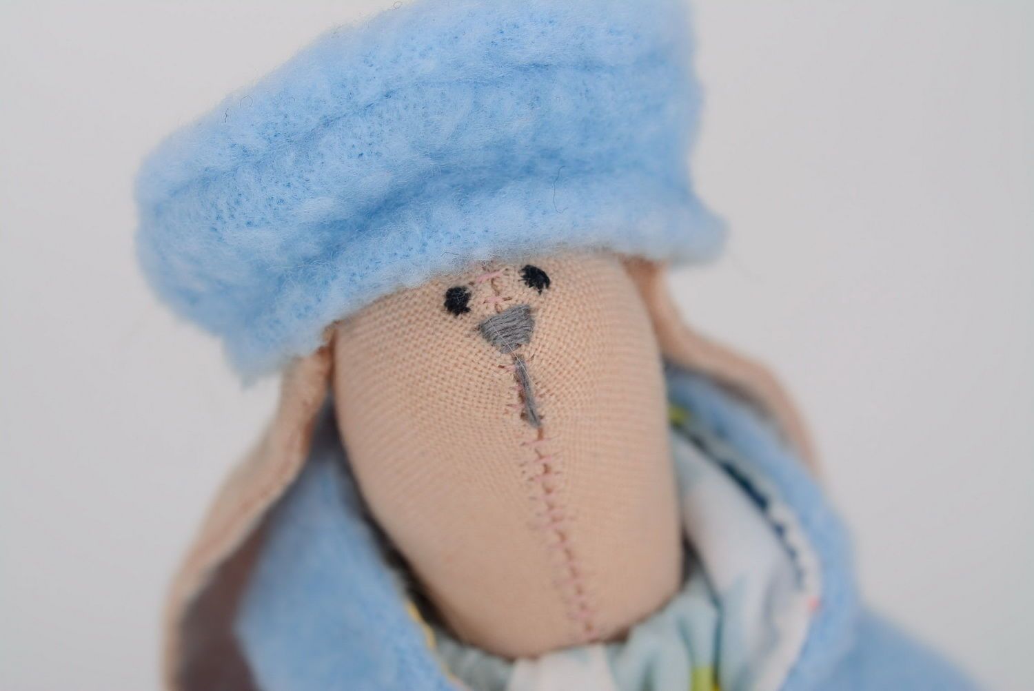 Toy Bunny in a coat photo 3