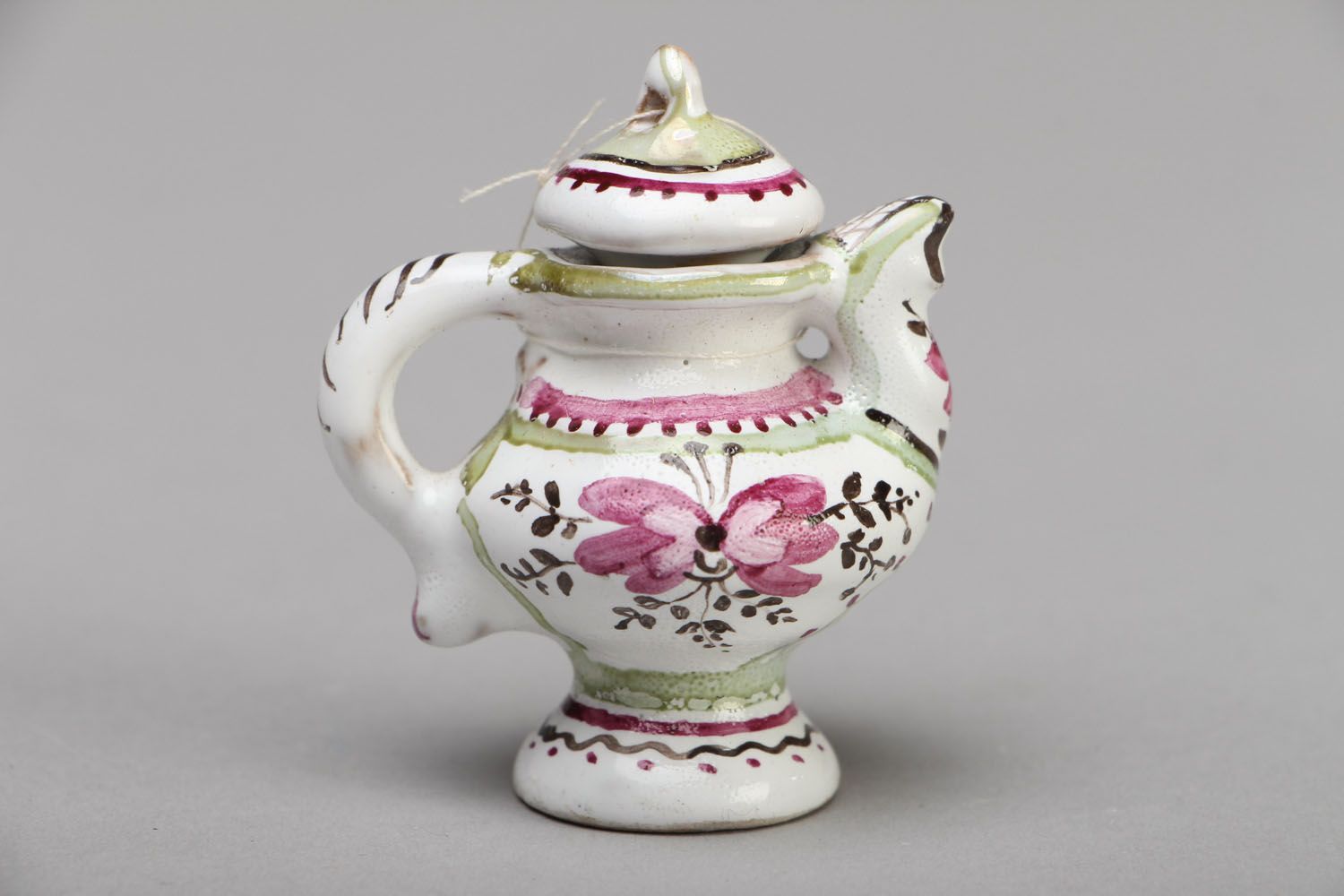Small ceramic teapot photo 1