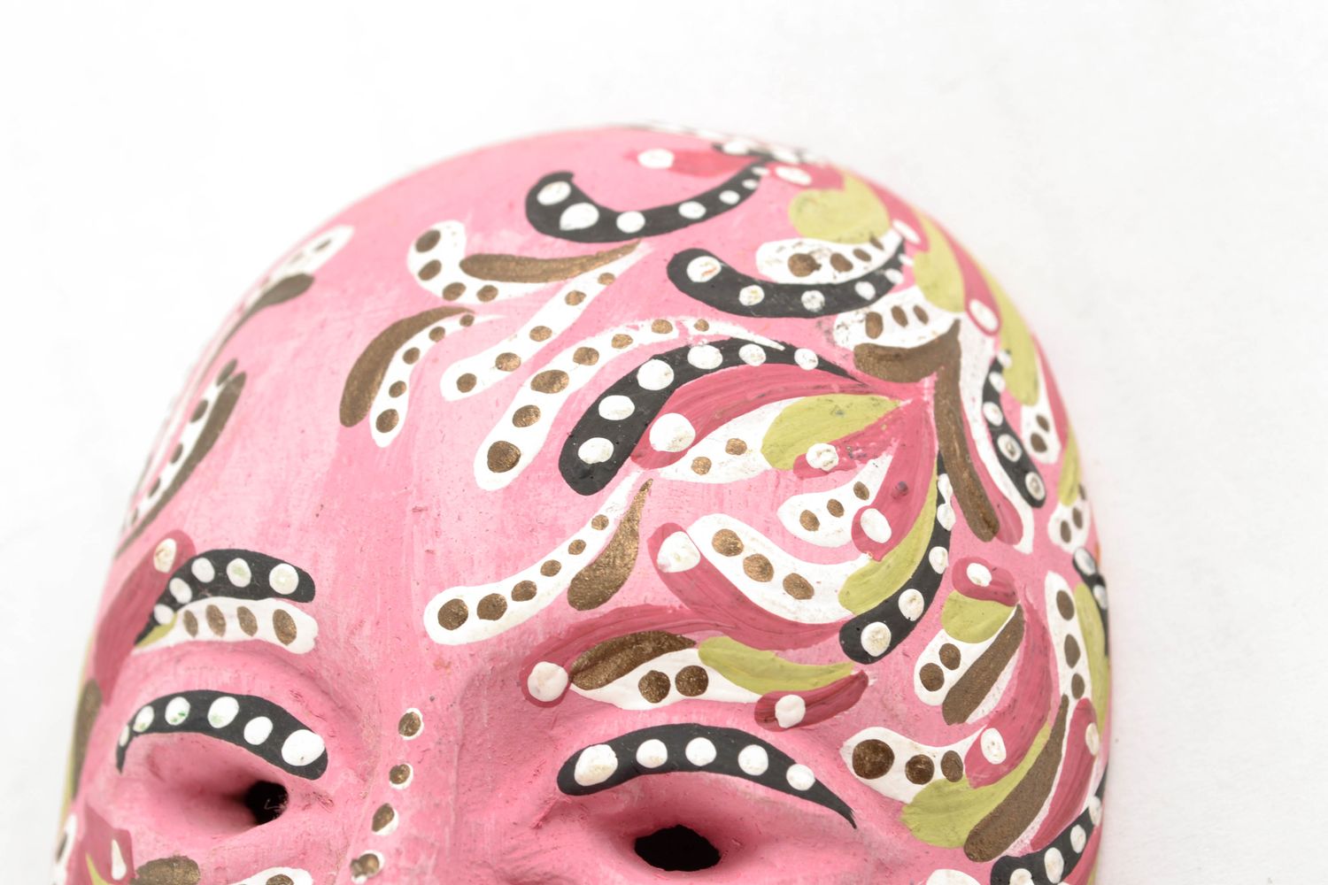 Интерьерная подвеска карнавальная маска для настенного декора фото 4