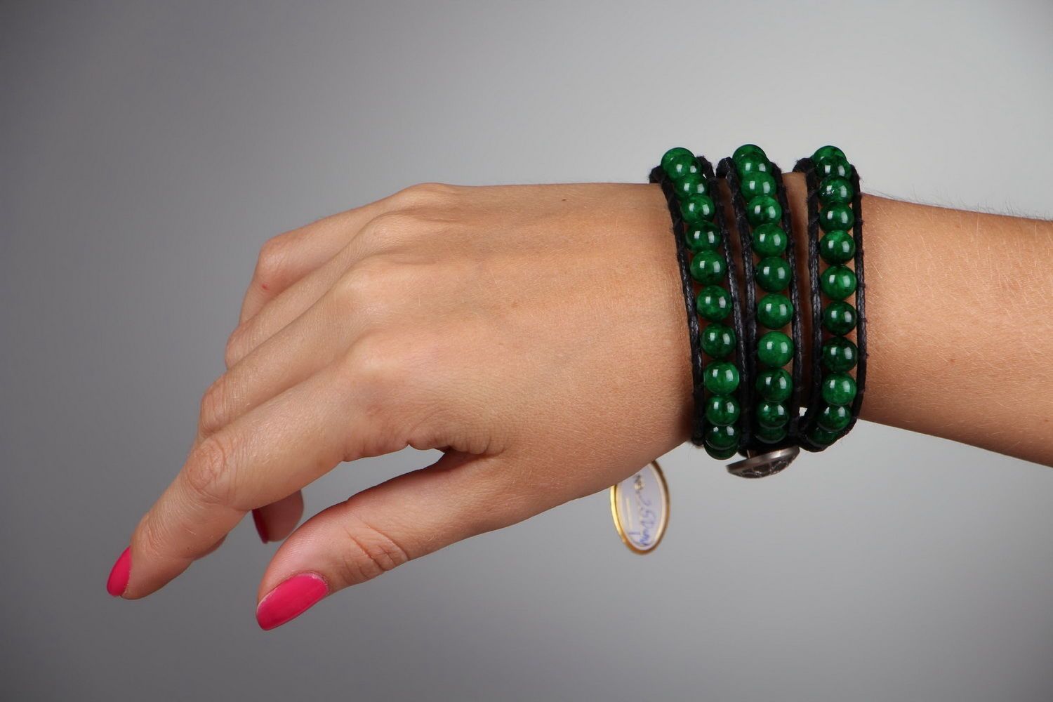 Bracelet with jade photo 5