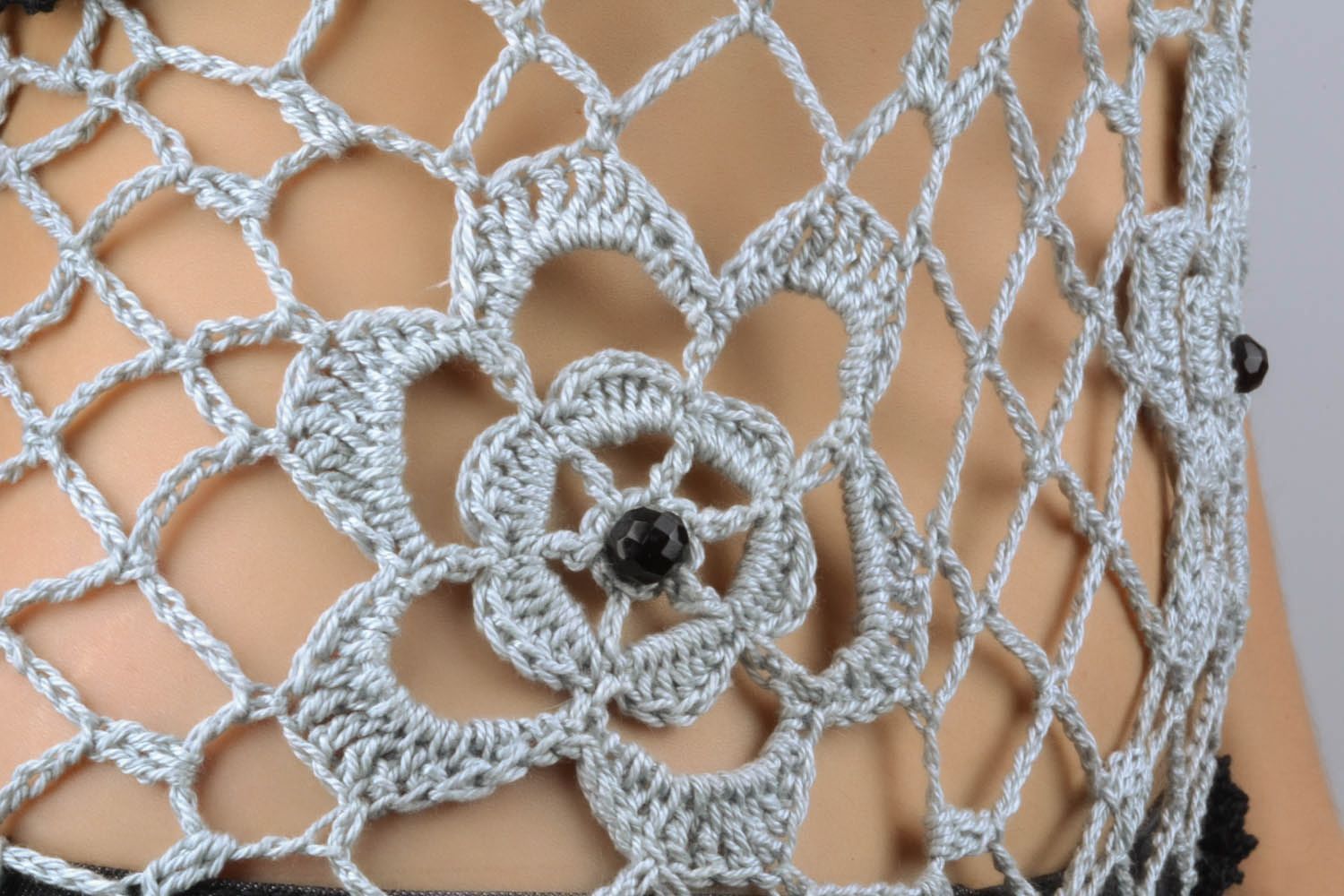 Crochet lace top photo 4