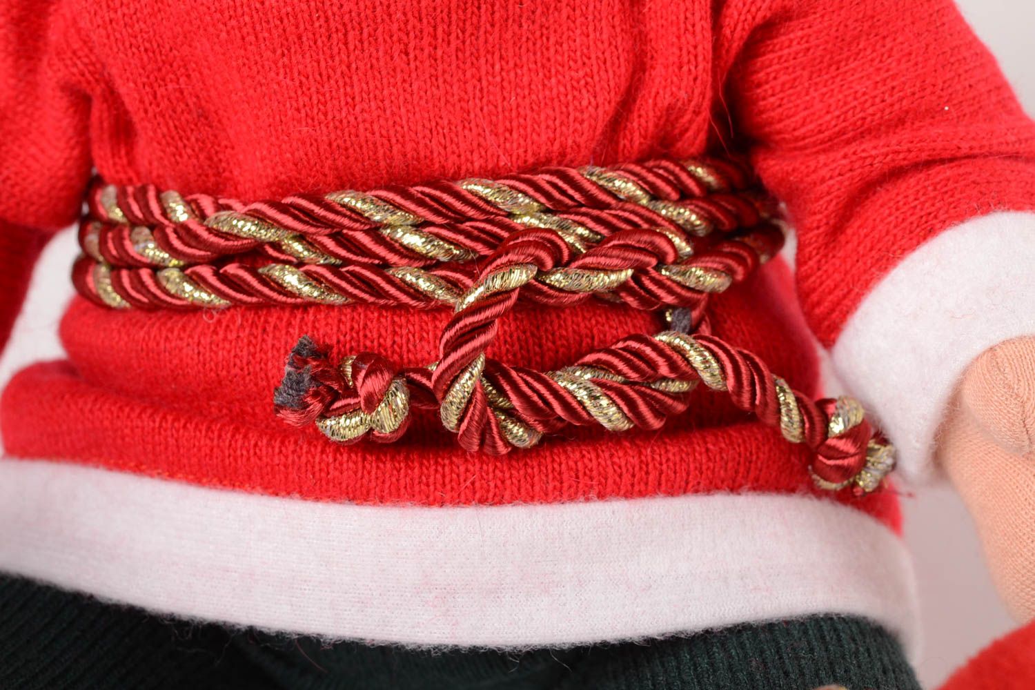 Designer textile toy handmade lovely elf unusual beautiful accessories photo 5