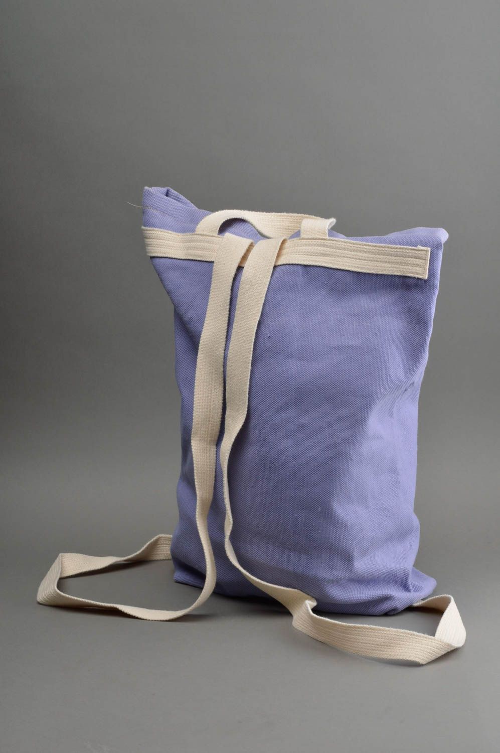 Sac à dos fait main Sac tendance Cadeau original avec poche intérieur festif photo 3