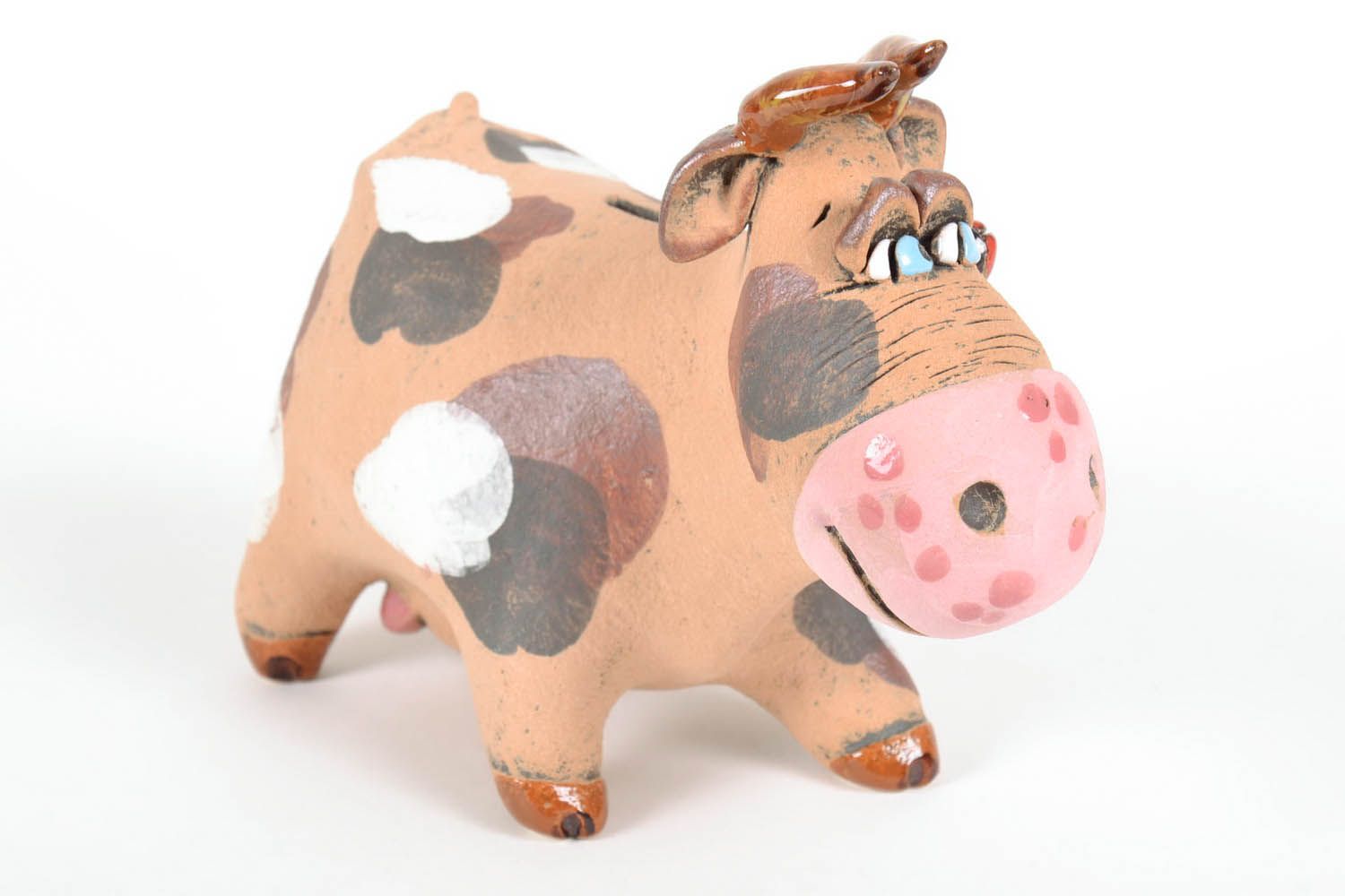 Ceramic money box Cow photo 5