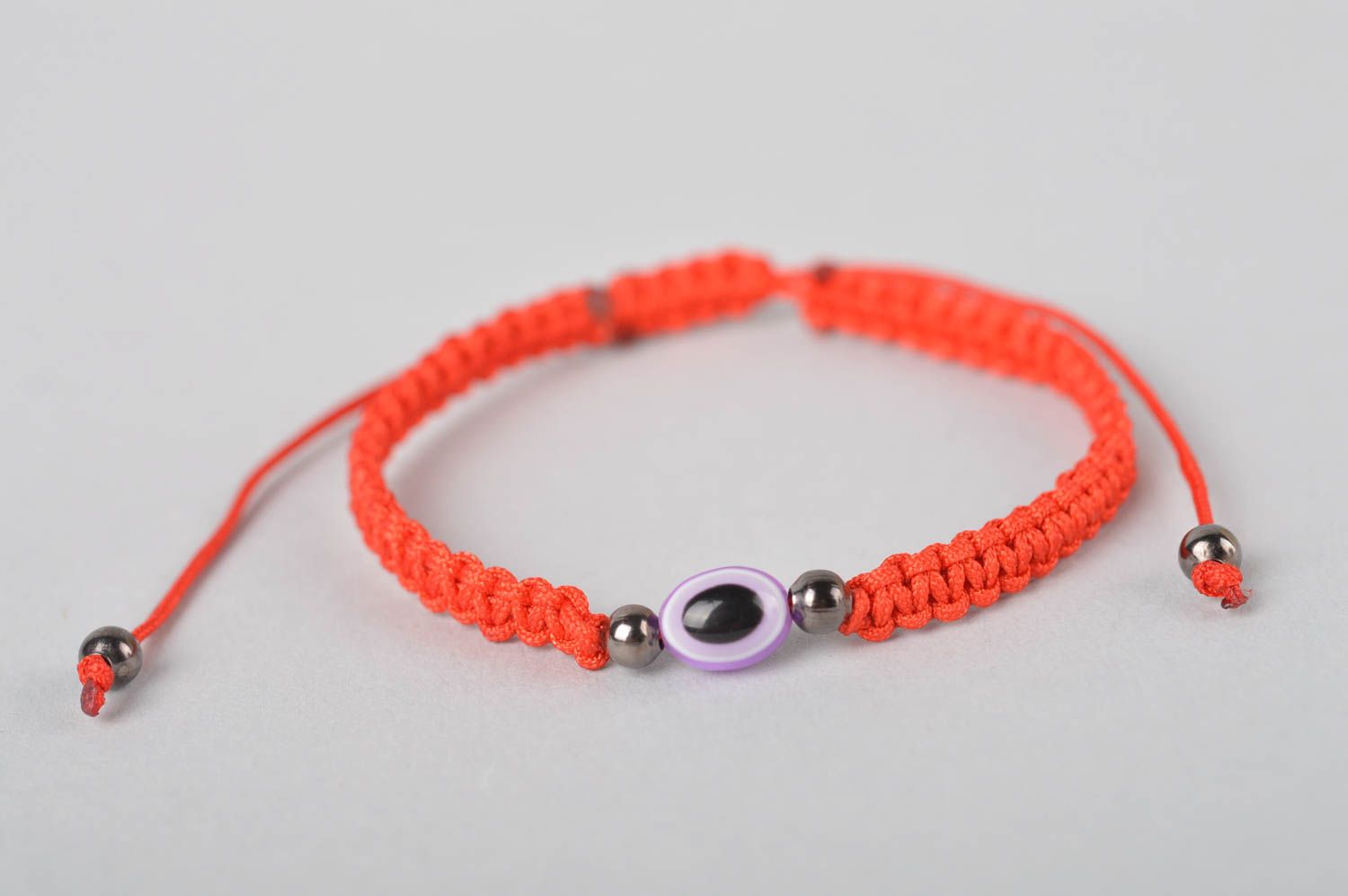 Stylish handmade cord bracelet woven wrist bracelet cool jewelry designs photo 2