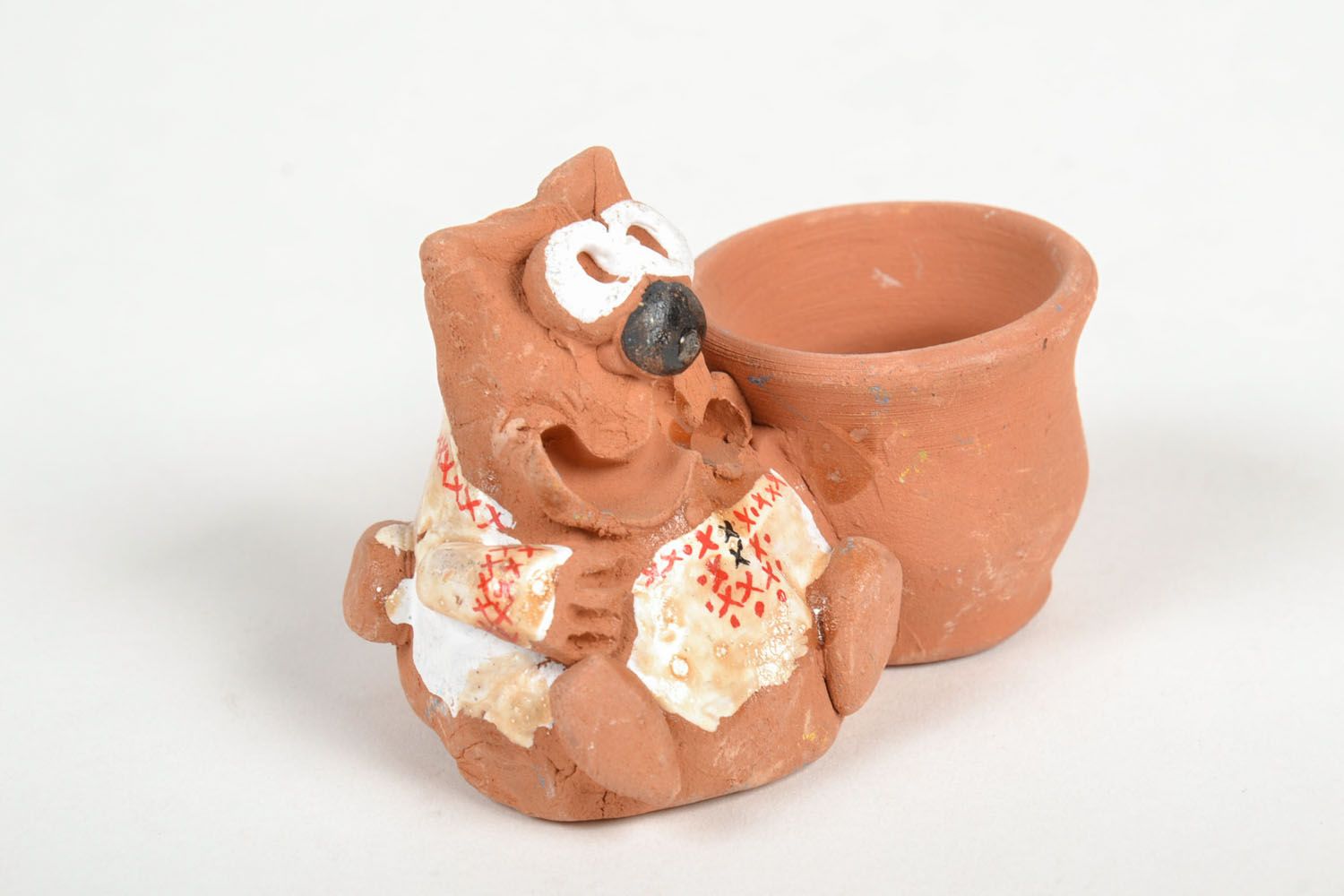 Handmade ceramic figurine photo 2