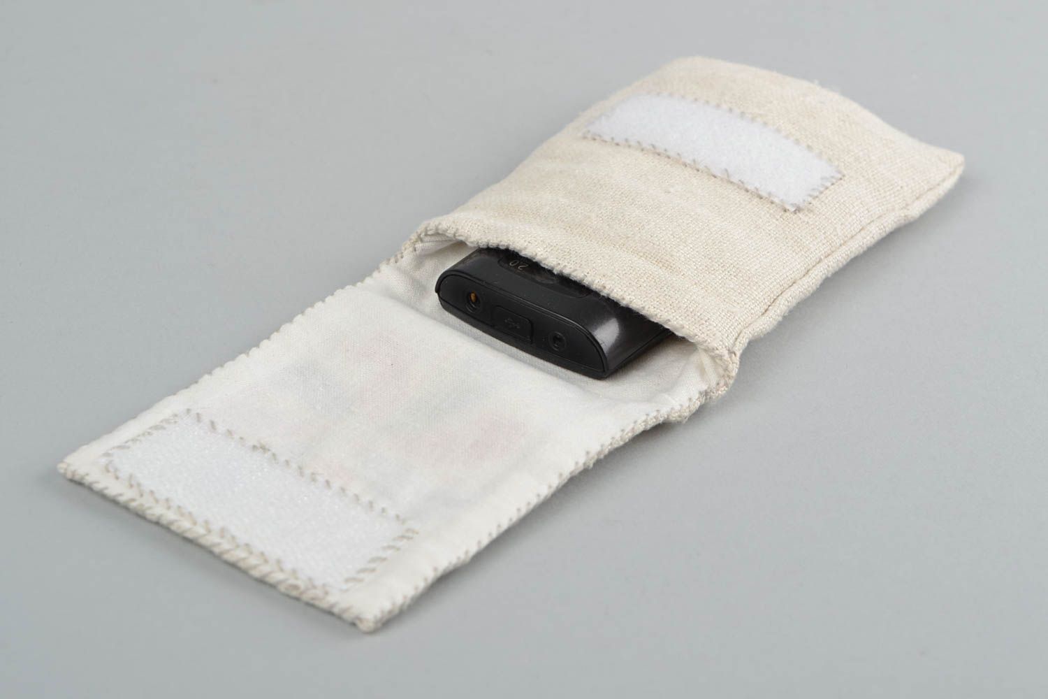 Оригинальный тканевый чехол для мобильного телефона с вышивкой ручной работы фото 4