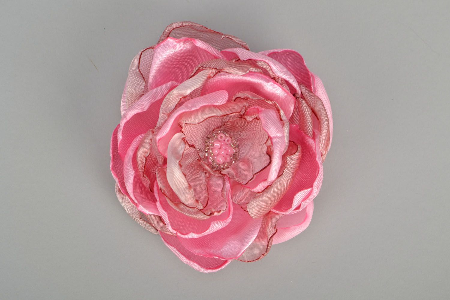 Author's brooch Delicate Rose photo 1