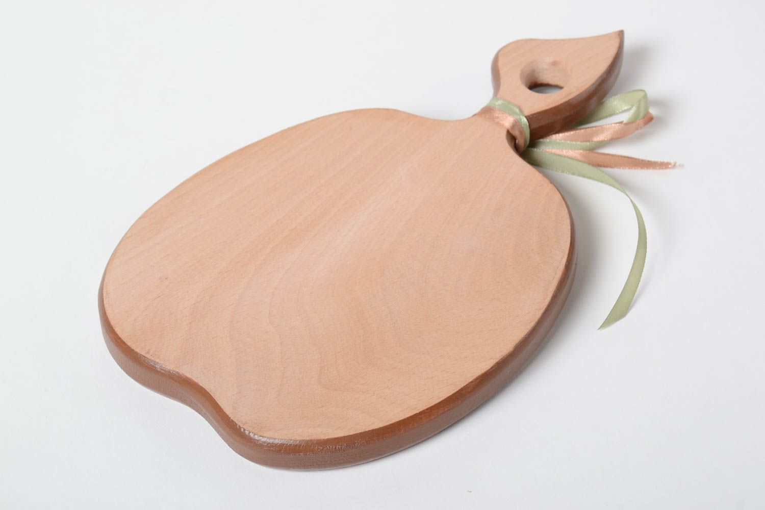 Beautiful handmade wooden cutting board decoupage wooden chopping board for gift photo 3