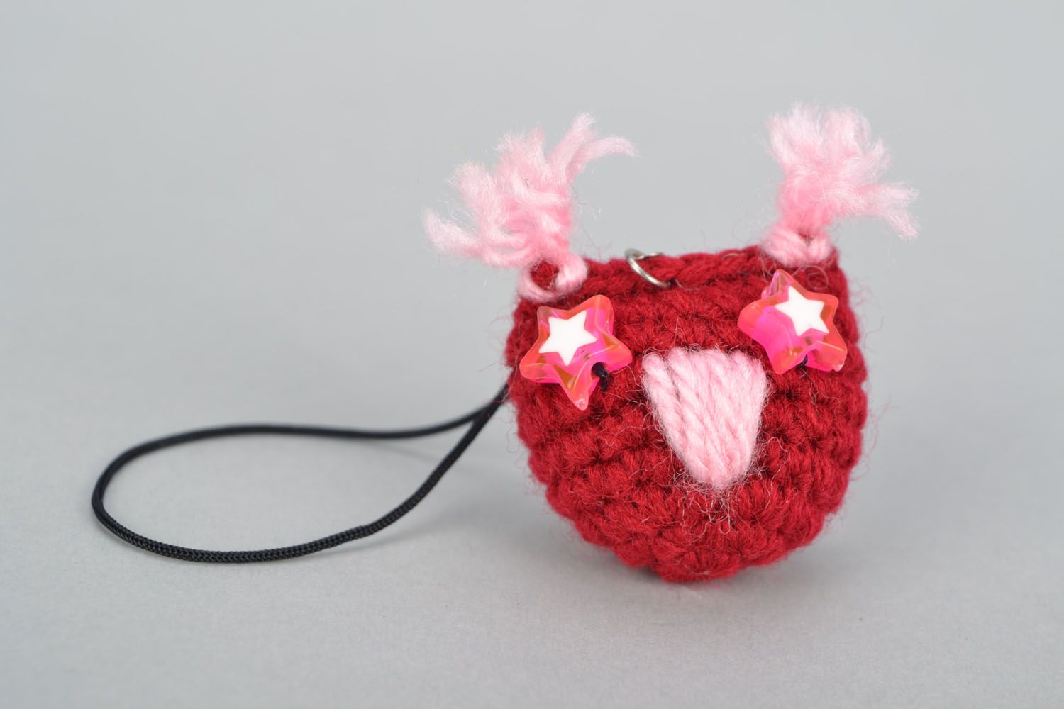 Crochet soft keychain Owl photo 3