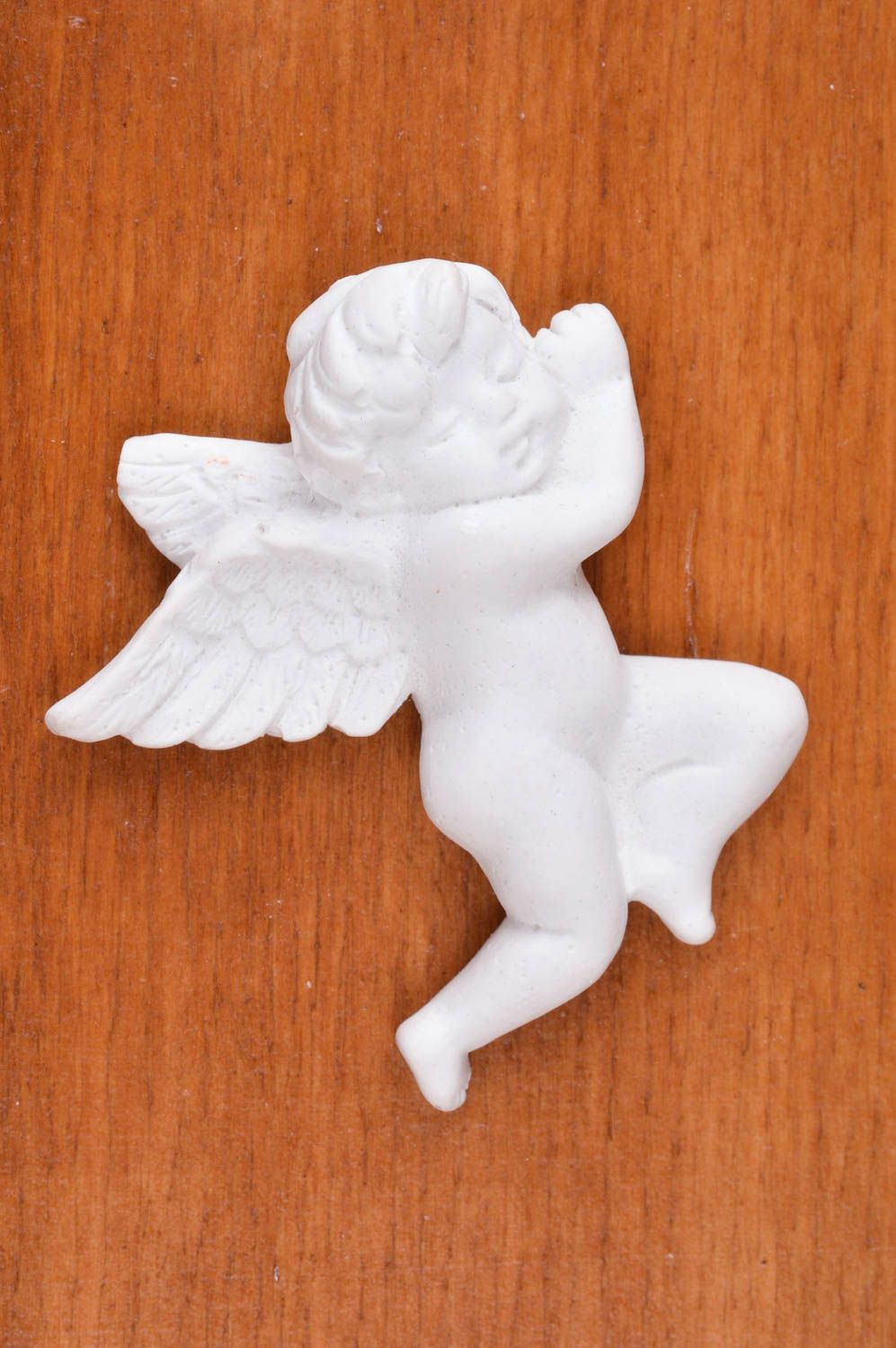Figurine à peindre Ange décoratif fait main petit de plâtre Déco maison photo 1