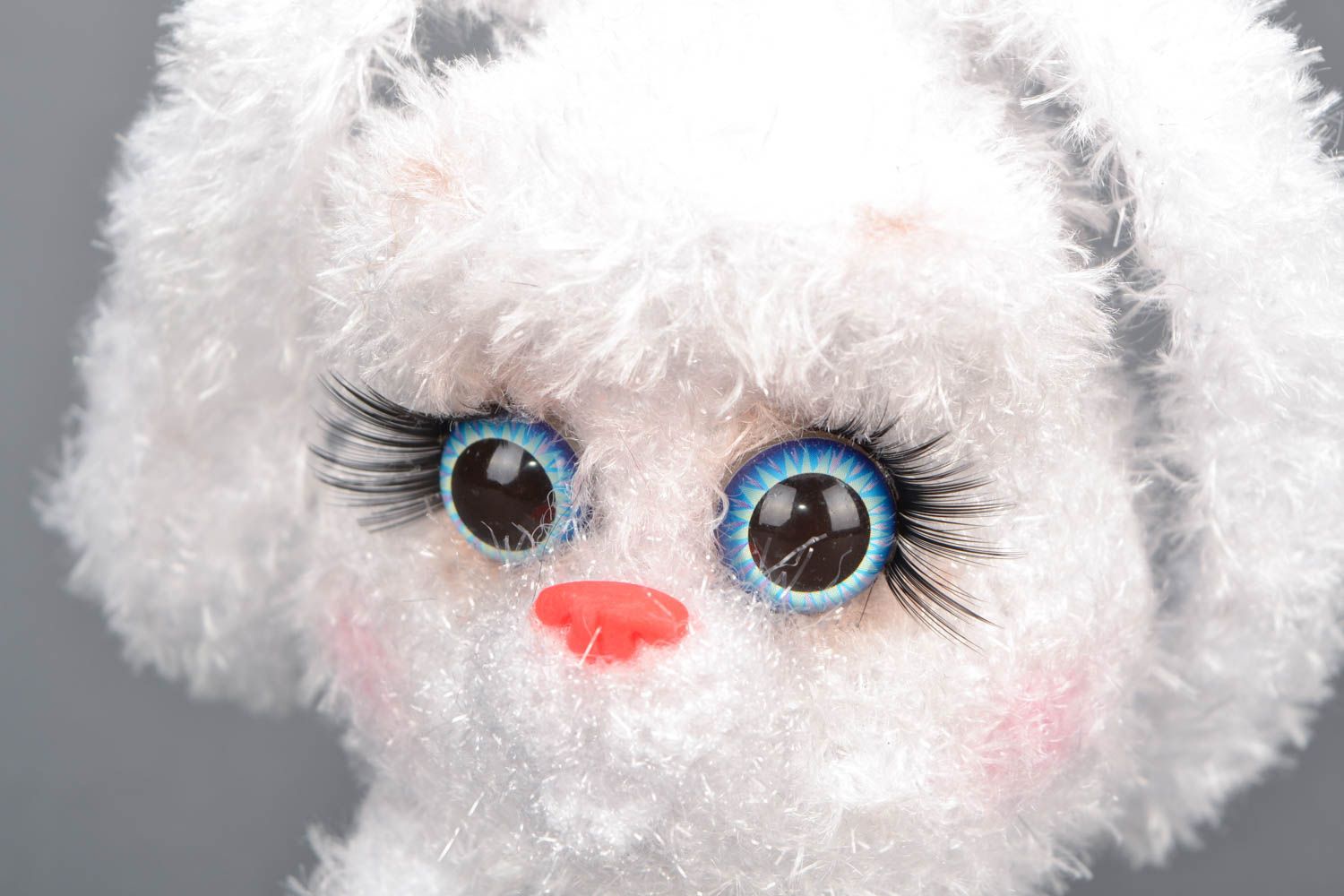 Soft crochet toy Fluffy Bunny photo 3