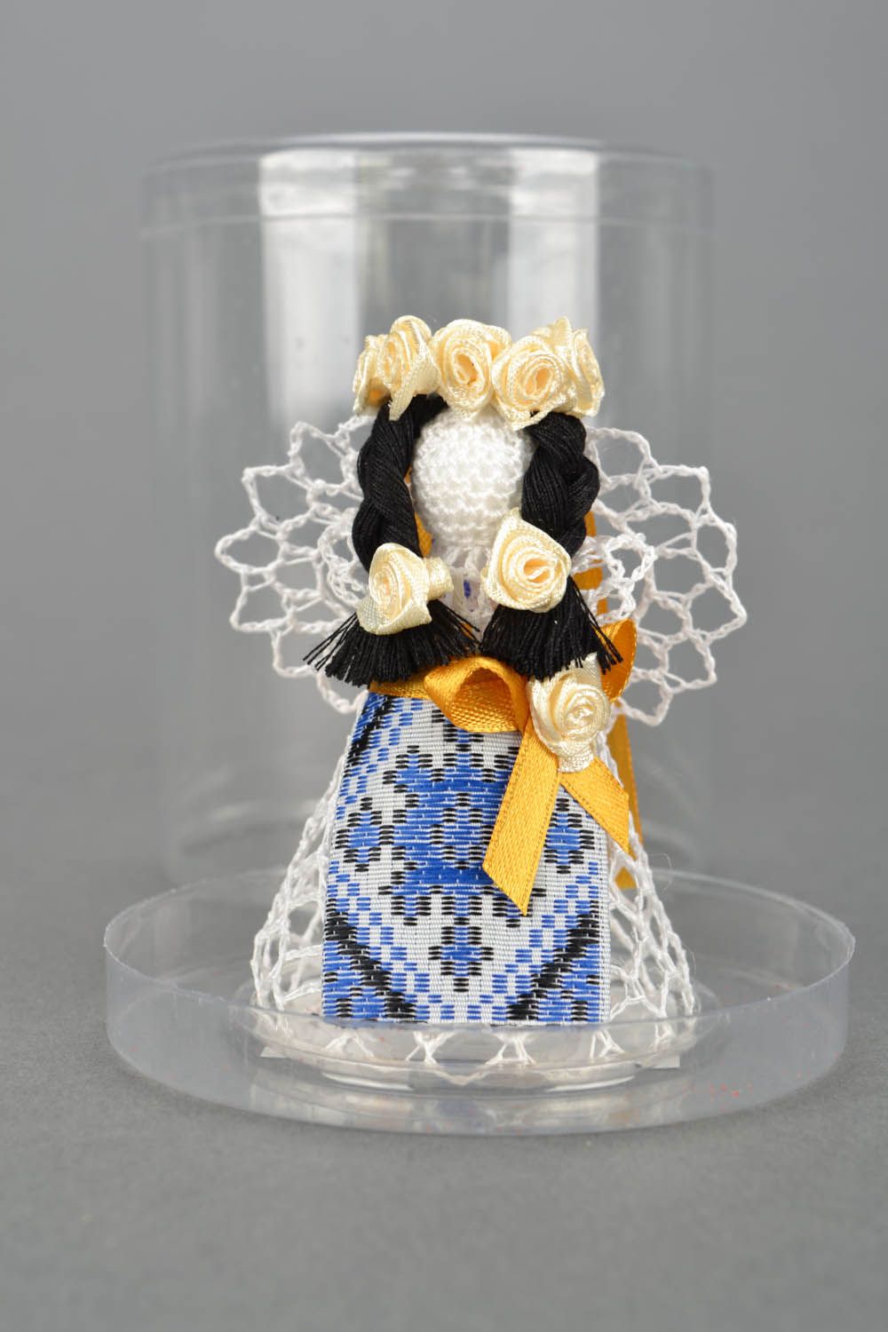 Decorative crochet angel photo 3