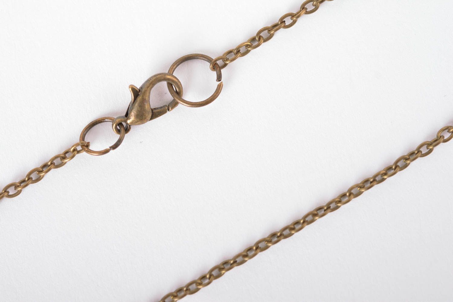 Unusual handmade epoxy pendant with real flowers trendy jewelry designs photo 5